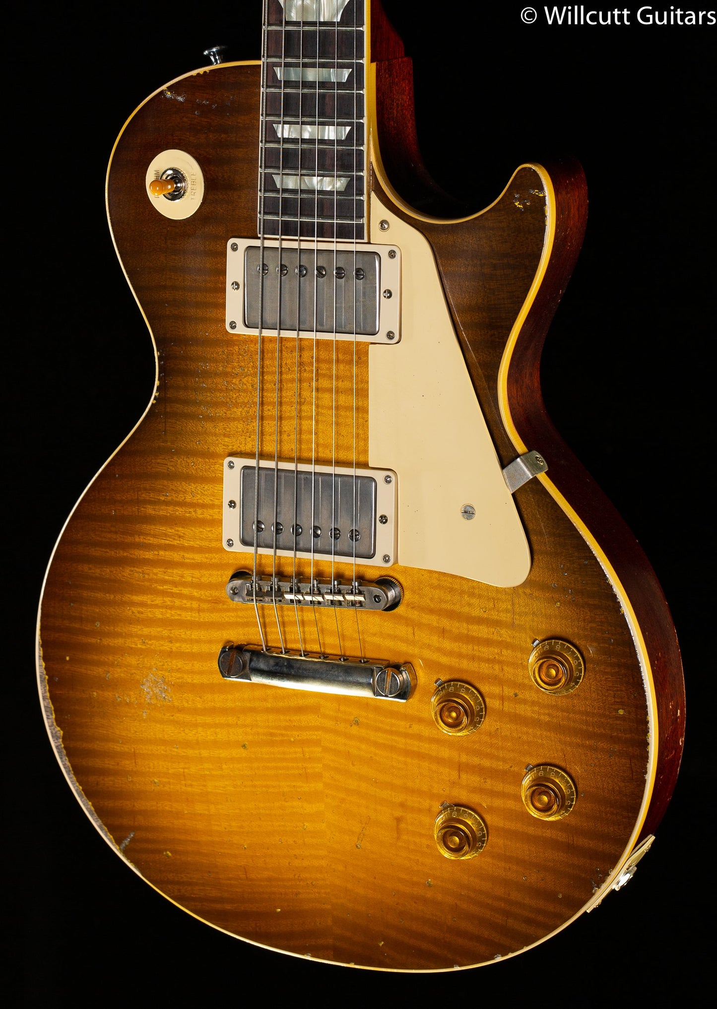 Gibson Custom Shop 1959 Les Paul Standard Reissue Green Lemon Fade Heavy Aged Murphy Lab
