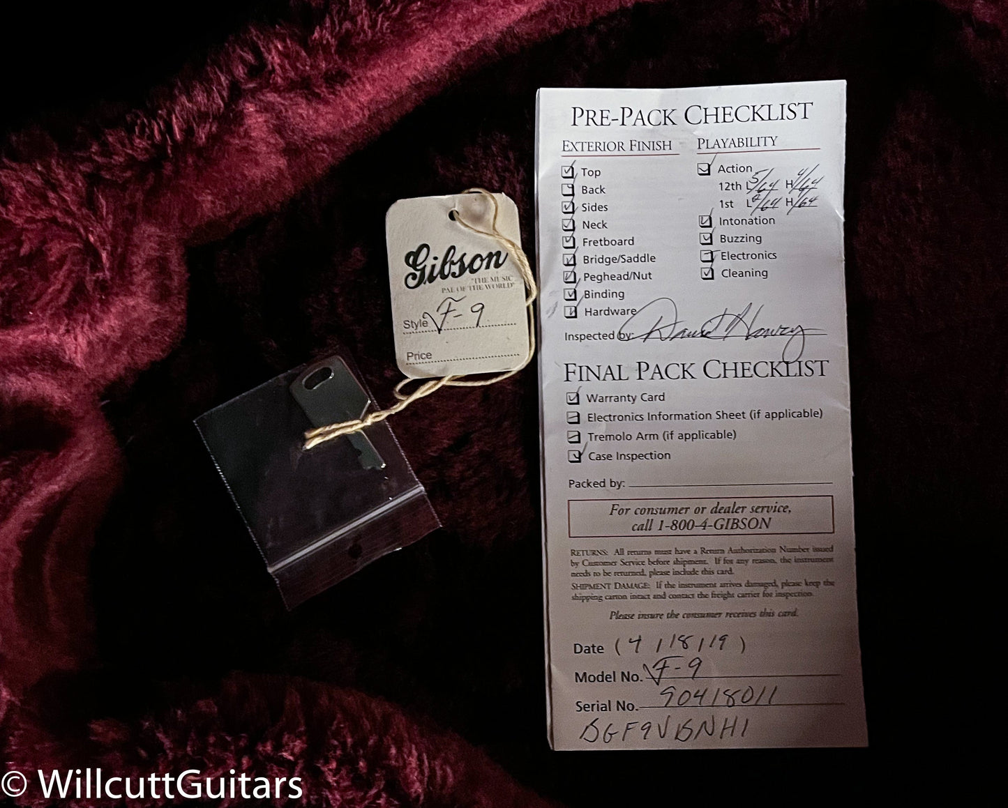 Gibson F-9 F Style Mandolin Sunburst