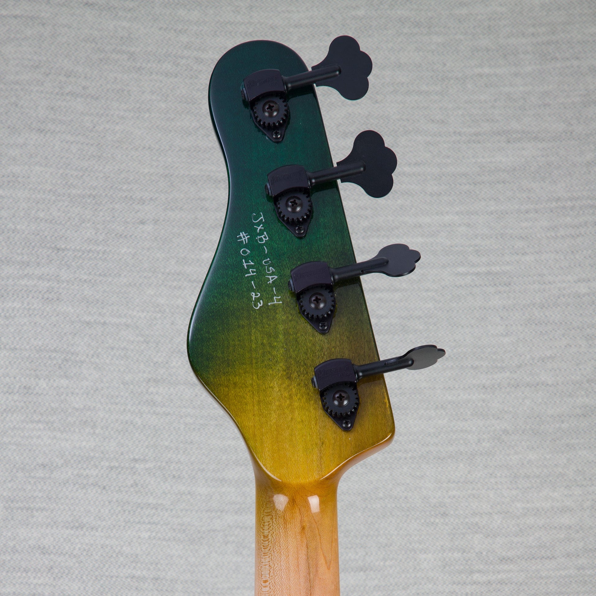 Brubaker JXB BM-4 4-String Electric Bass - Green Jungle Candy