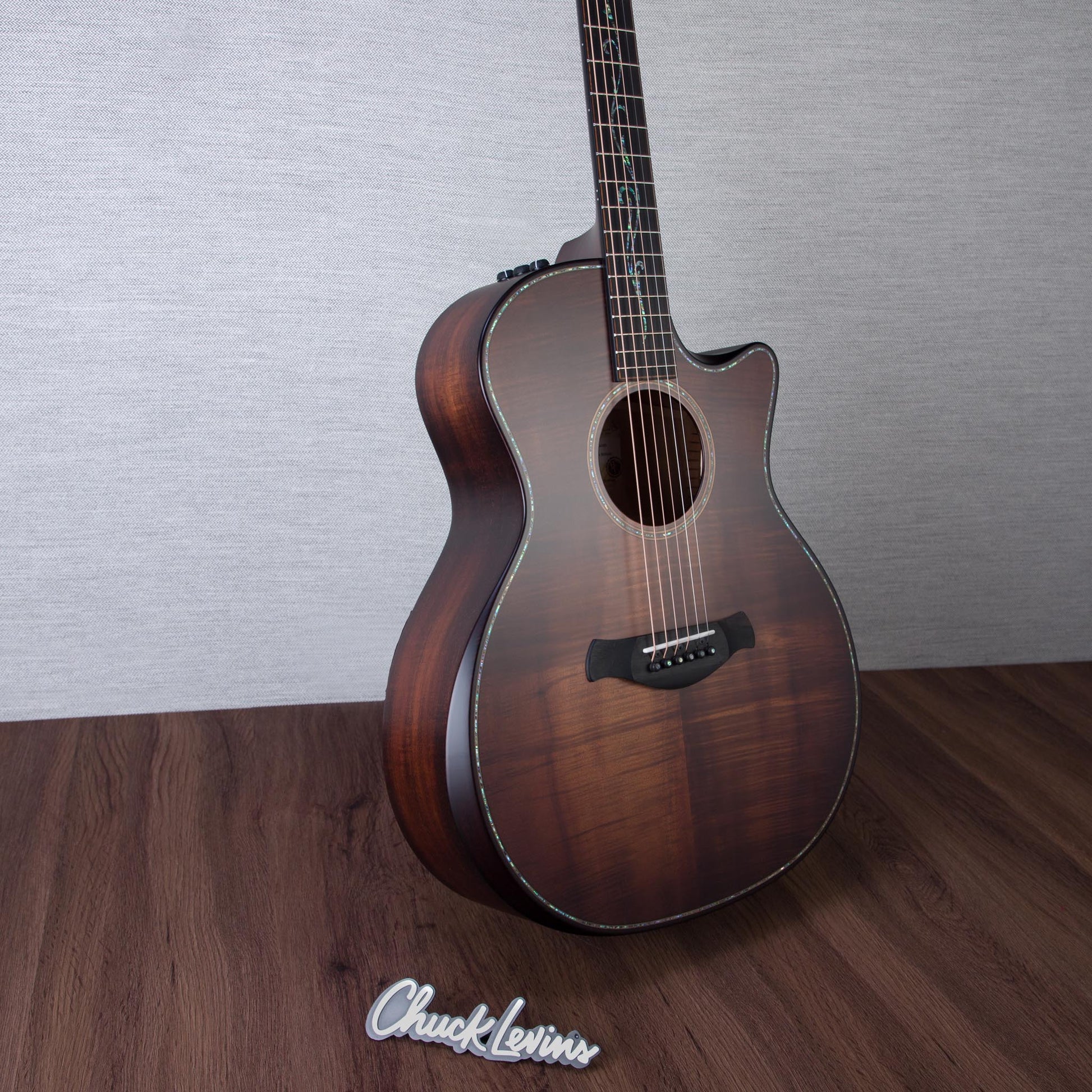 Taylor Builder's Edition K24ce Hawaiian Koa Acoustic Electric Guitar - Kona Burst - #1208304095