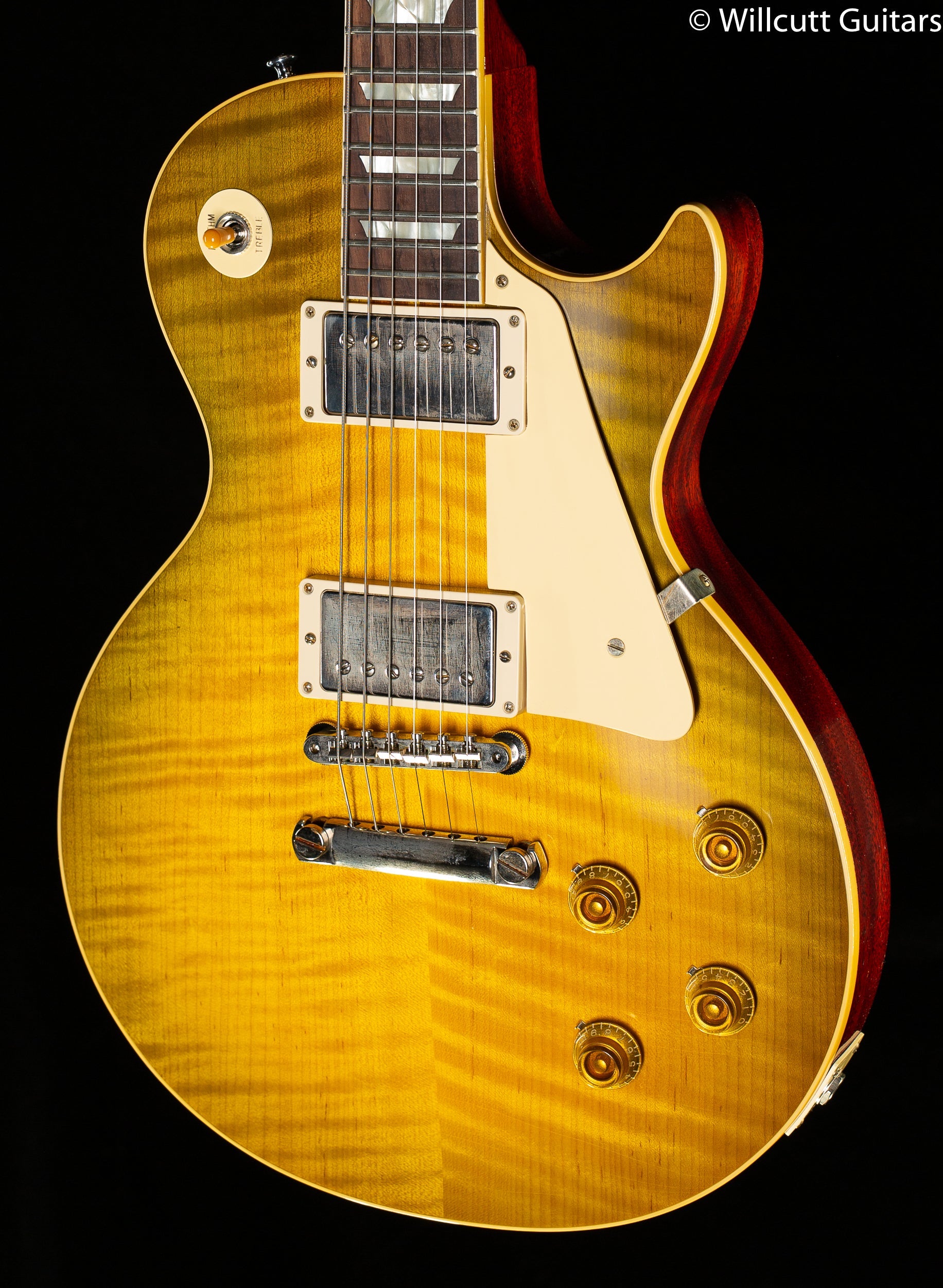 Gibson Custom Shop 1959 Les Paul Standard Reissue Green Lemon Fade Murphy Lab Ultra Light Aged NH