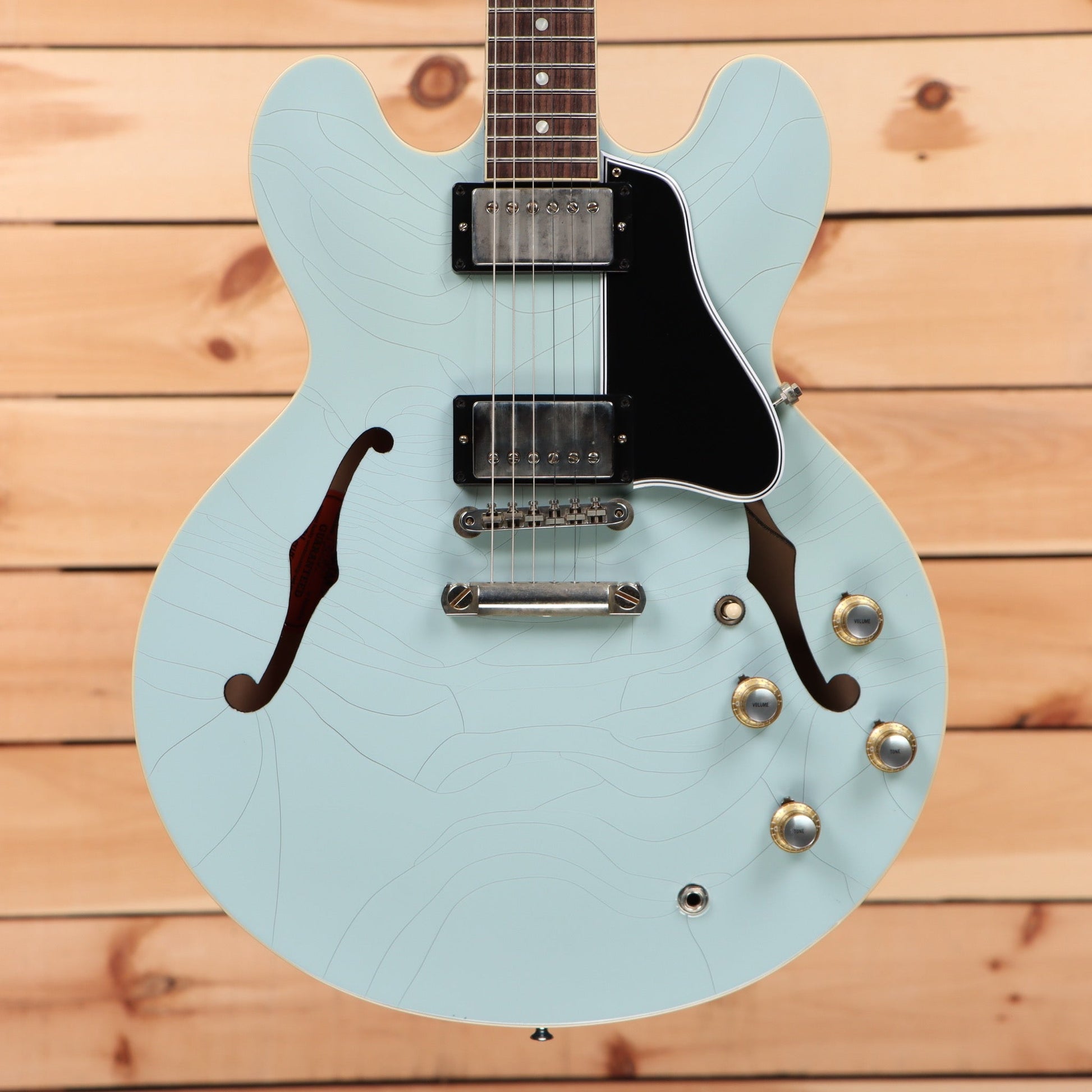 Gibson PSL 1961 ES-335 Ultra Light Aged - Frost Blue/Pelham Blue