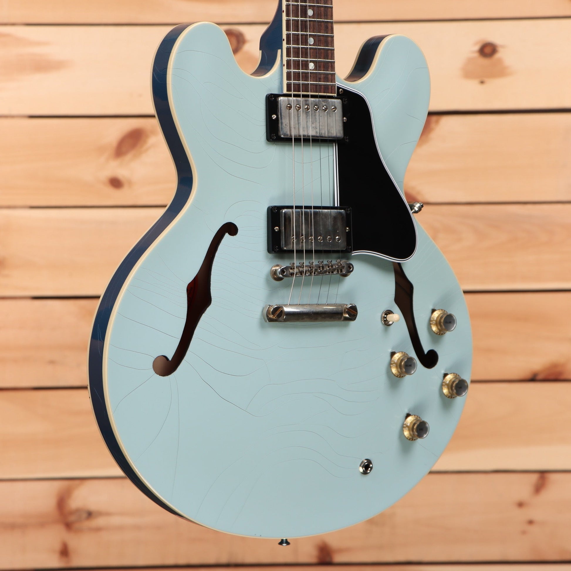 Gibson PSL 1961 ES-335 Ultra Light Aged - Frost Blue/Pelham Blue