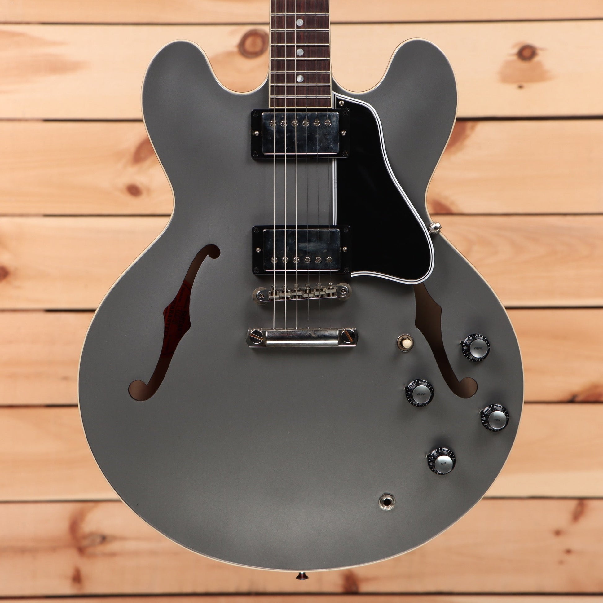 Gibson PSL 1961 ES-335 Ultra Light Aged - Silver Poly/Sparkling Burgundy