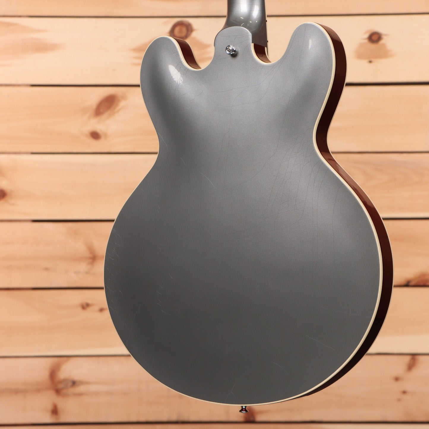 Gibson PSL 1961 ES-335 Ultra Light Aged - Silver Poly/Sparkling Burgundy