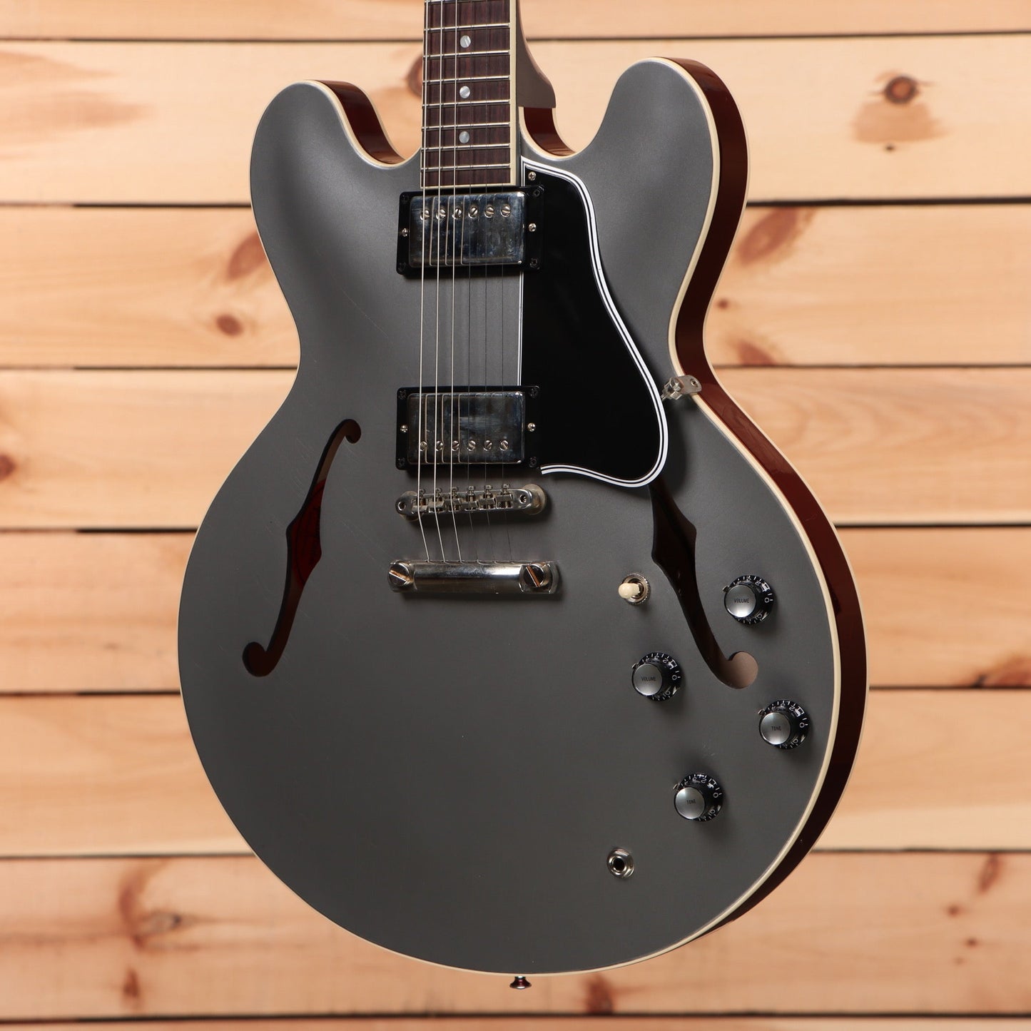 Gibson PSL 1961 ES-335 Ultra Light Aged - Silver Poly/Sparkling Burgundy