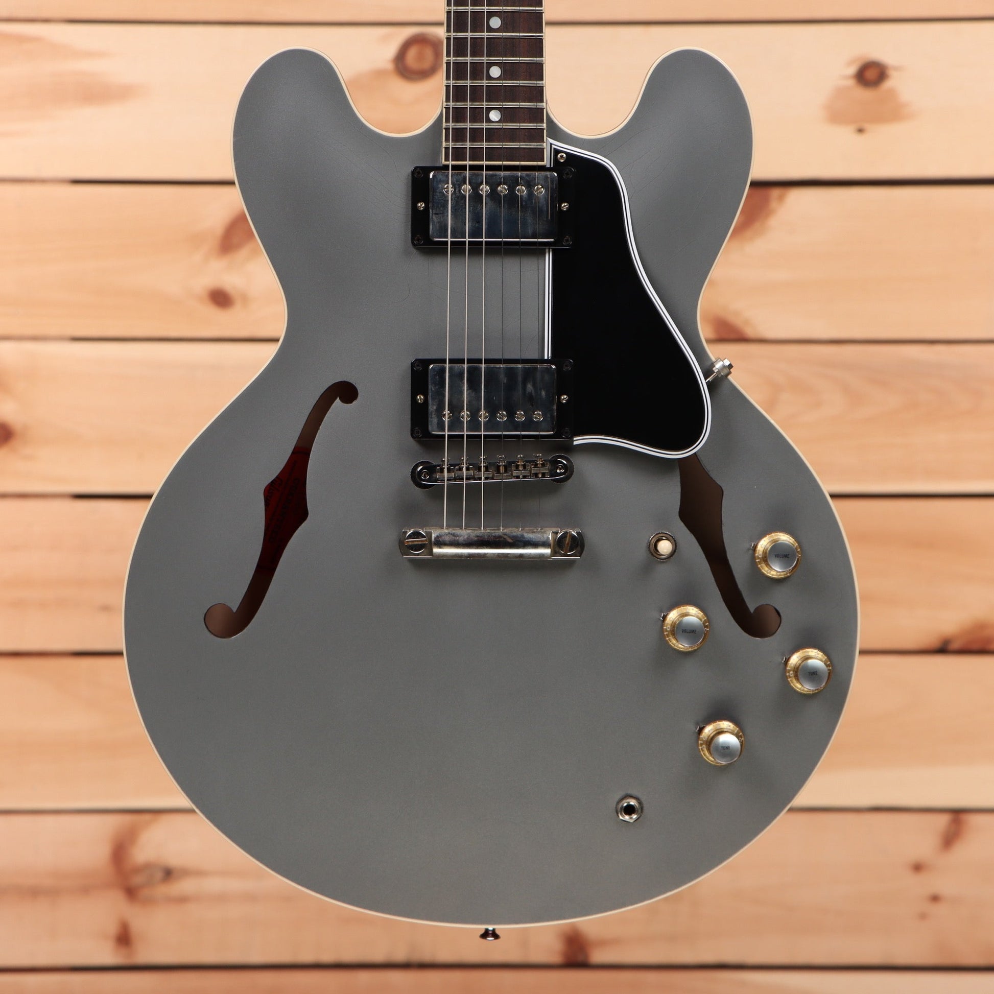 Gibson PSL 1961 ES-335 Ultra Light Aged - Silver Poly/Sparkling Burgundy