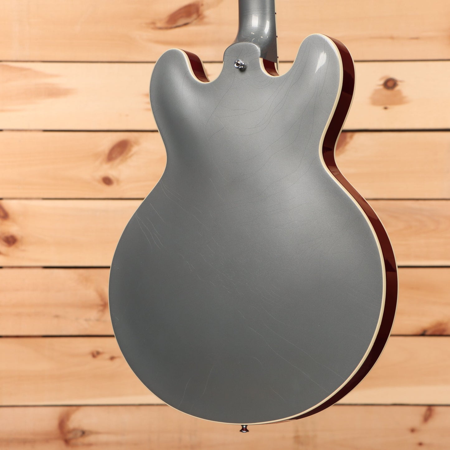 Gibson PSL 1961 ES-335 Ultra Light Aged - Silver Poly/Sparkling Burgundy
