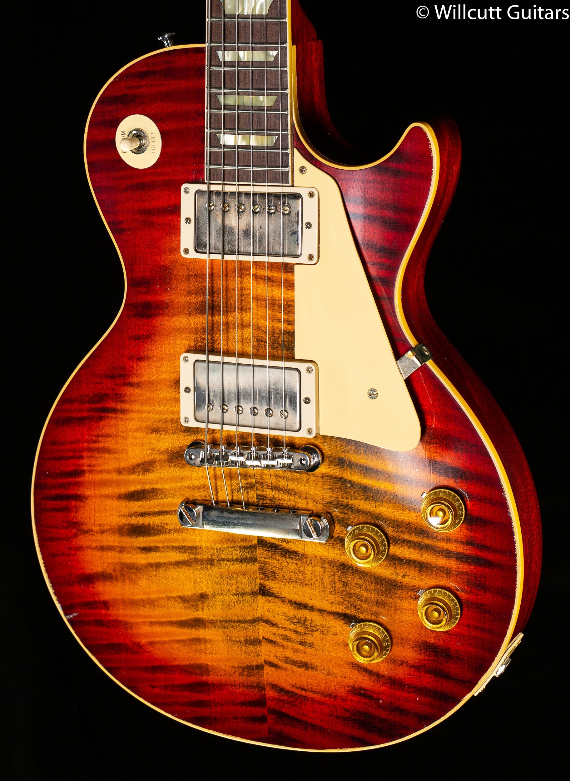Gibson Custom Shop 1959 Les Paul Standard Reissue Sunrise Tea Burst Murphy Lab Light Aged (044)
