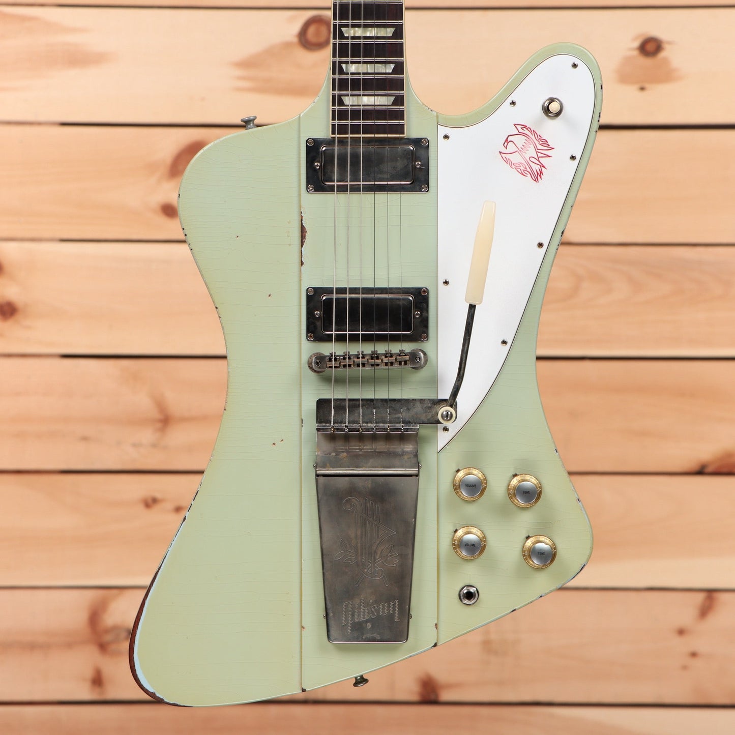 Gibson 1963 Firebird V with Maestro Vibrola Heavy Aged - Antique Frost Blue