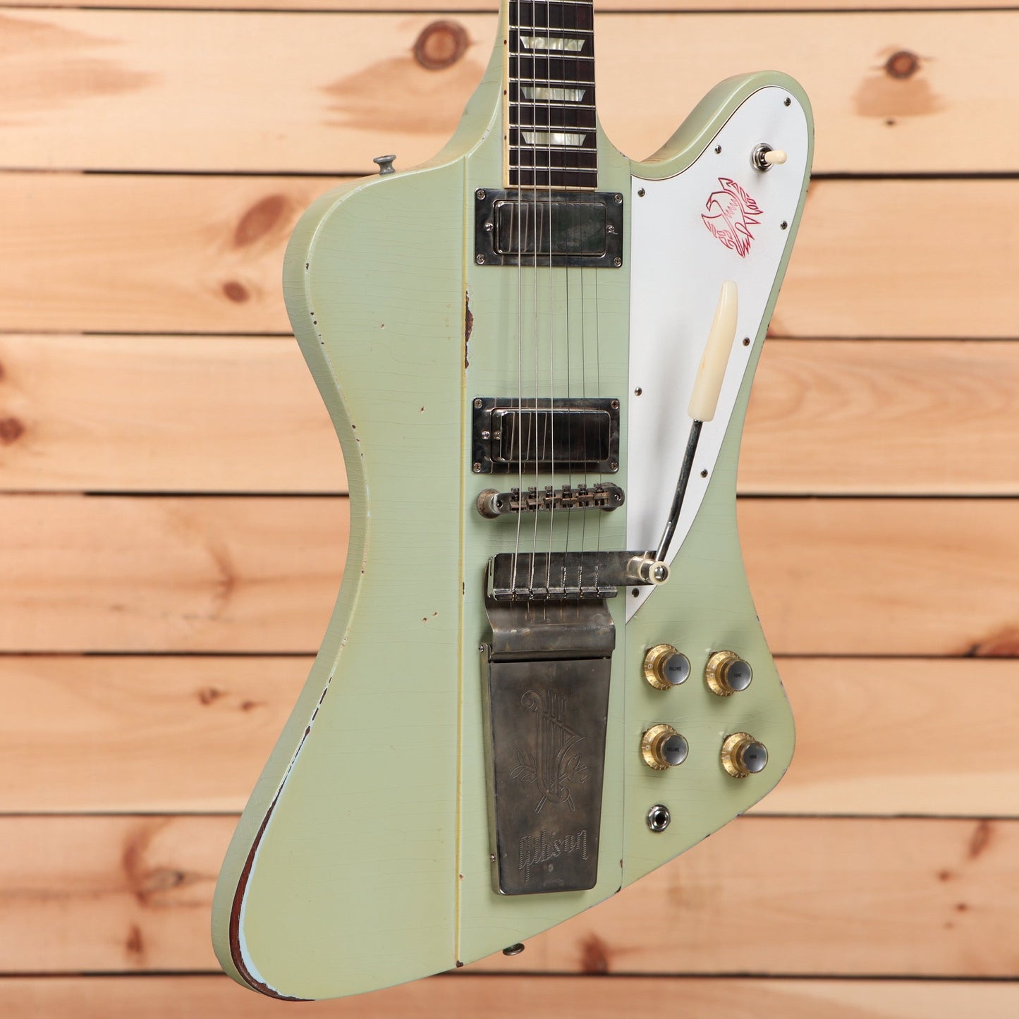 Gibson 1963 Firebird V with Maestro Vibrola Heavy Aged - Antique Frost Blue