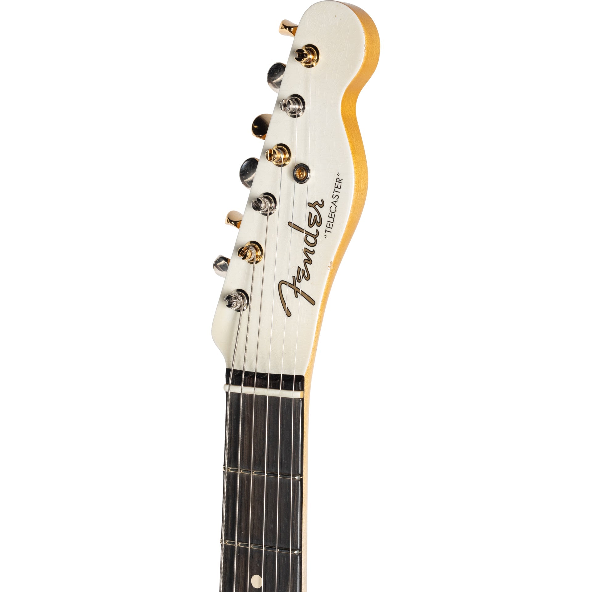 Fender Custom Shop 50’s Master-built Penguin Style Telecaster Custom Journeyman Relic - Pearl White