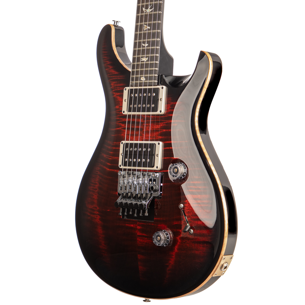 PRS Custom 24 Floyd Electric Guitar - Fire Red Burst