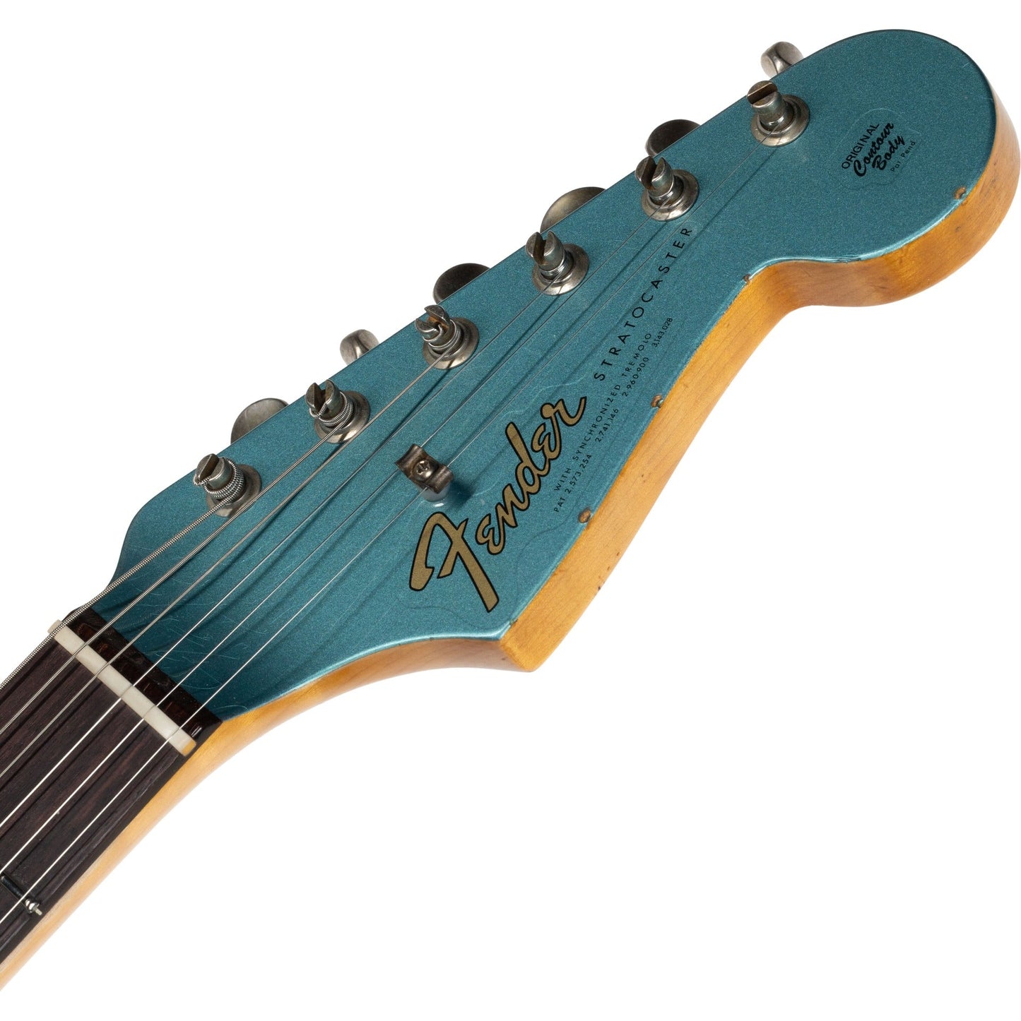 Fender Custom Shop 65 Stratocaster - Teal Green Metallic