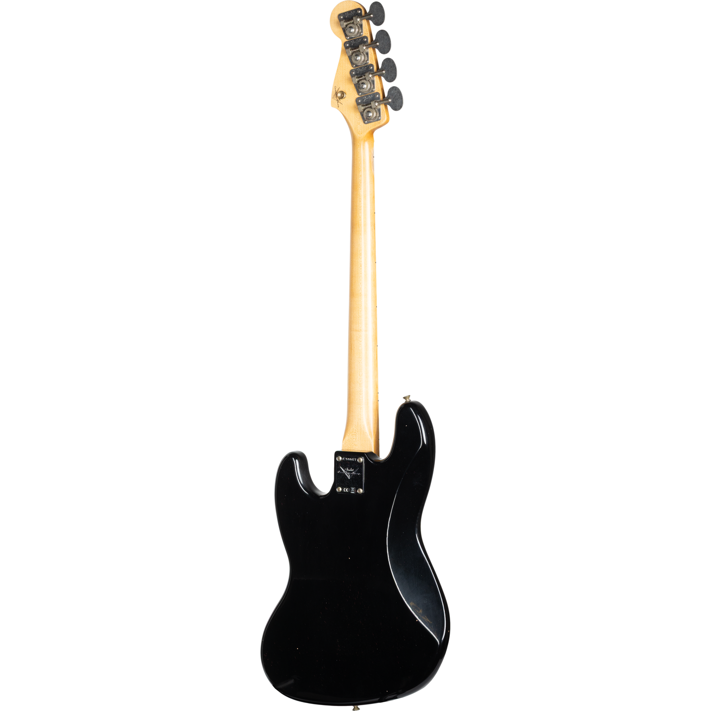 Fender Custom Shop 1966 Jazz Bass Journeyman Relic - Black