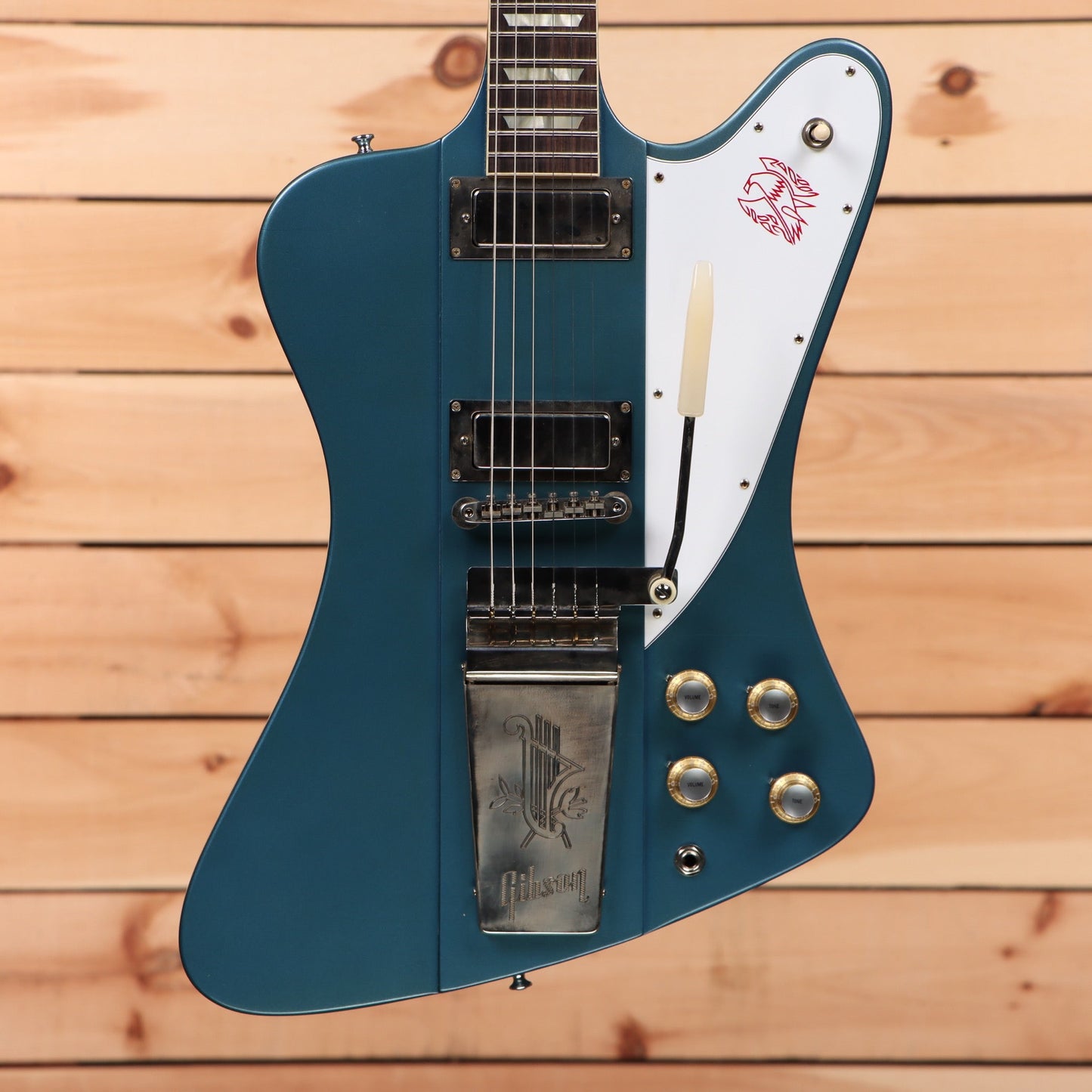 Gibson 1963 Firebird V with Maestro Vibrola Ultra Light Aged - Pelham Blue