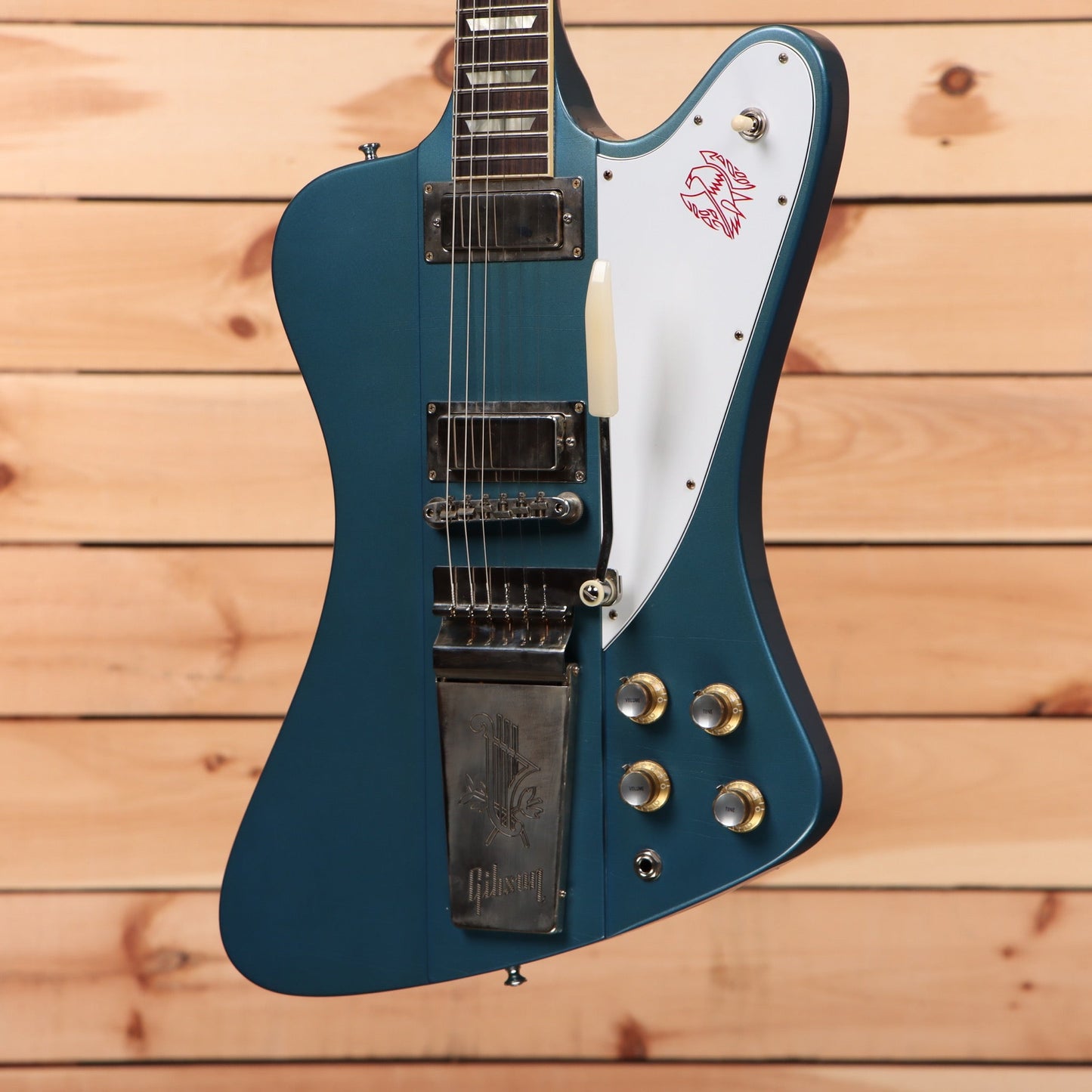 Gibson 1963 Firebird V with Maestro Vibrola Ultra Light Aged - Pelham Blue