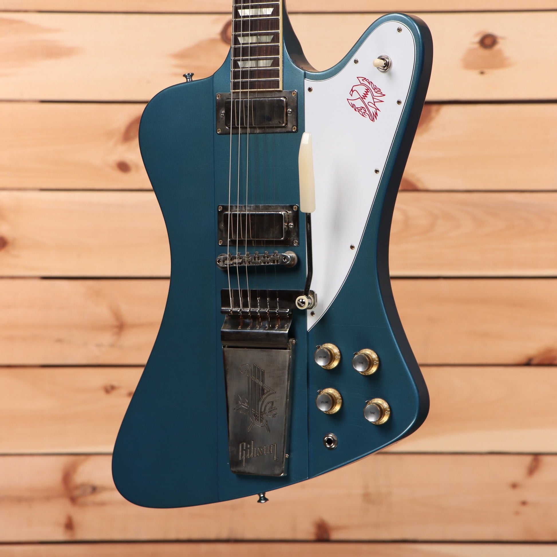 Gibson 1963 Firebird V with Maestro Vibrola Ultra Light Aged - Pelham Blue