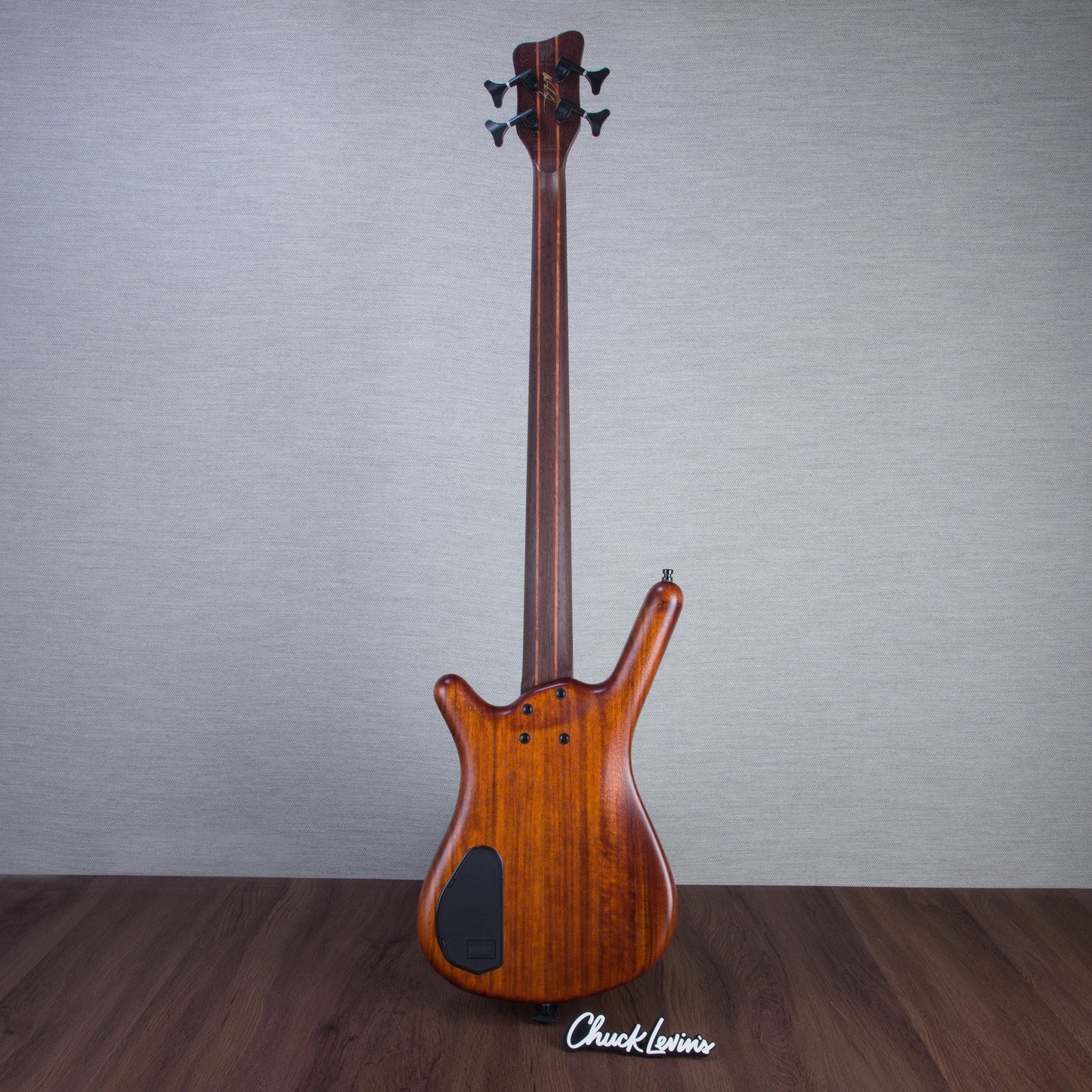 Warwick Limited Edition Pro Series Steametter 4-String Electric Bass Guitar - Special Amber Transparent Satin - #GPSG01025522