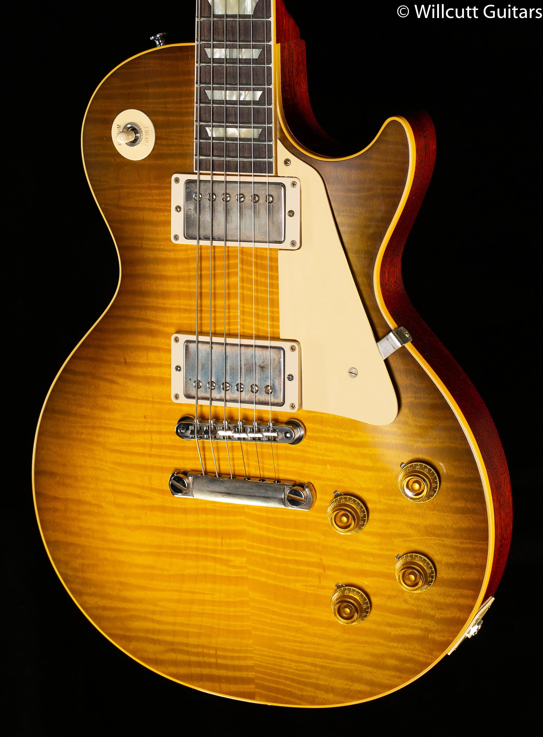 Gibson Custom Shop 1959 Les Paul Standard Green Lemon Fade Murphy Lab Ultra Light Aged (644)