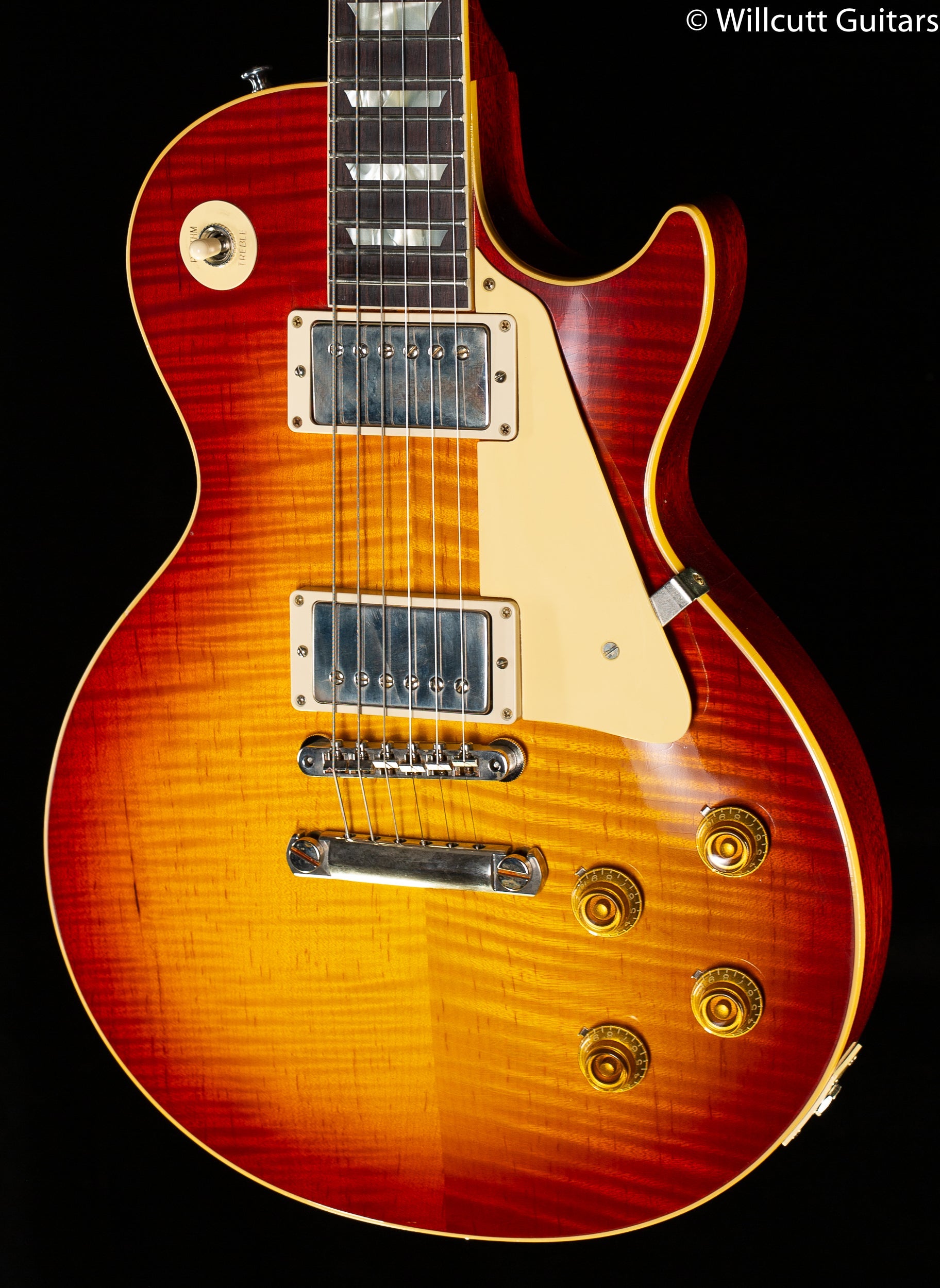 Gibson Custom Shop 1959 Les Paul Standard Washed Cherry Sunburst Murphy Lab Ultra Light Aged (929)
