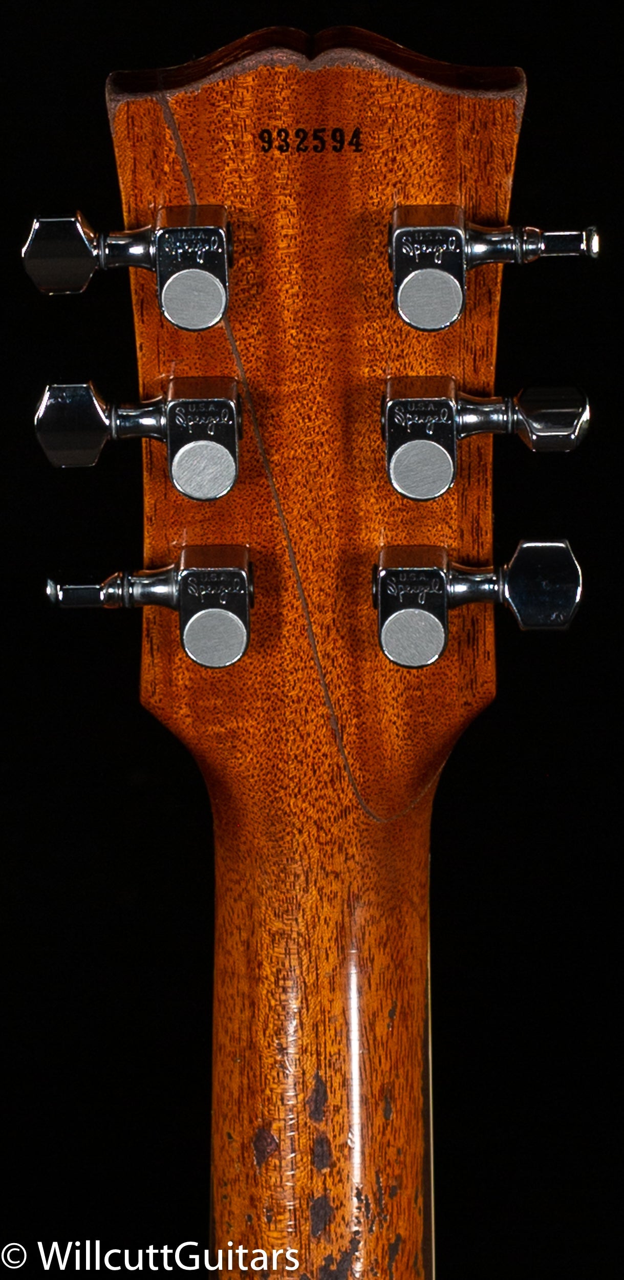 Gibson Custom Shop 1959 Les Paul Standard Kirk Hammett "Greeny" Murphy Lab Replica Aged Sunburst (594)