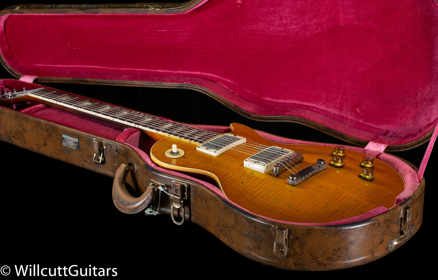 Gibson Custom Shop 1959 Les Paul Standard Kirk Hammett "Greeny" Murphy Lab Replica Aged Sunburst (594)