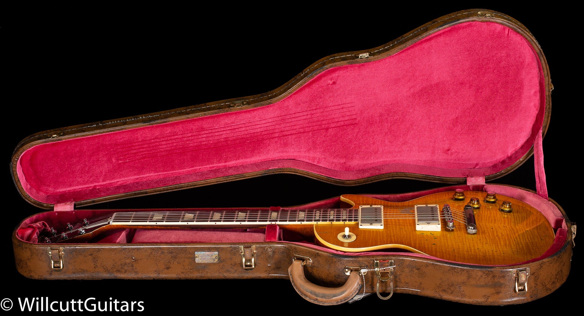 Gibson Custom Shop 1959 Les Paul Standard Kirk Hammett "Greeny" Murphy Lab Replica Aged Sunburst (594)