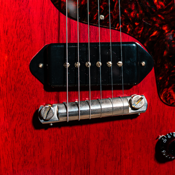 Gibson Custom 1958 Les Paul Junior Double Cut Reissue VOS - Faded Cherry