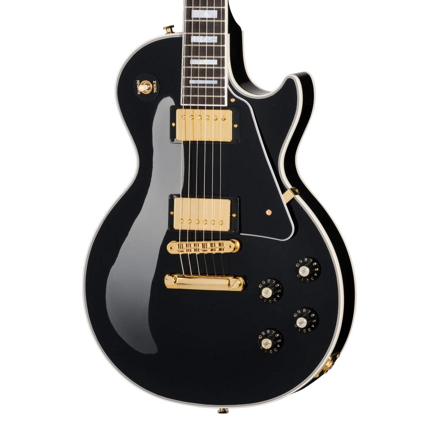 Gibson Les Paul Custom 70s Reissue Electric Guitar - Ebony