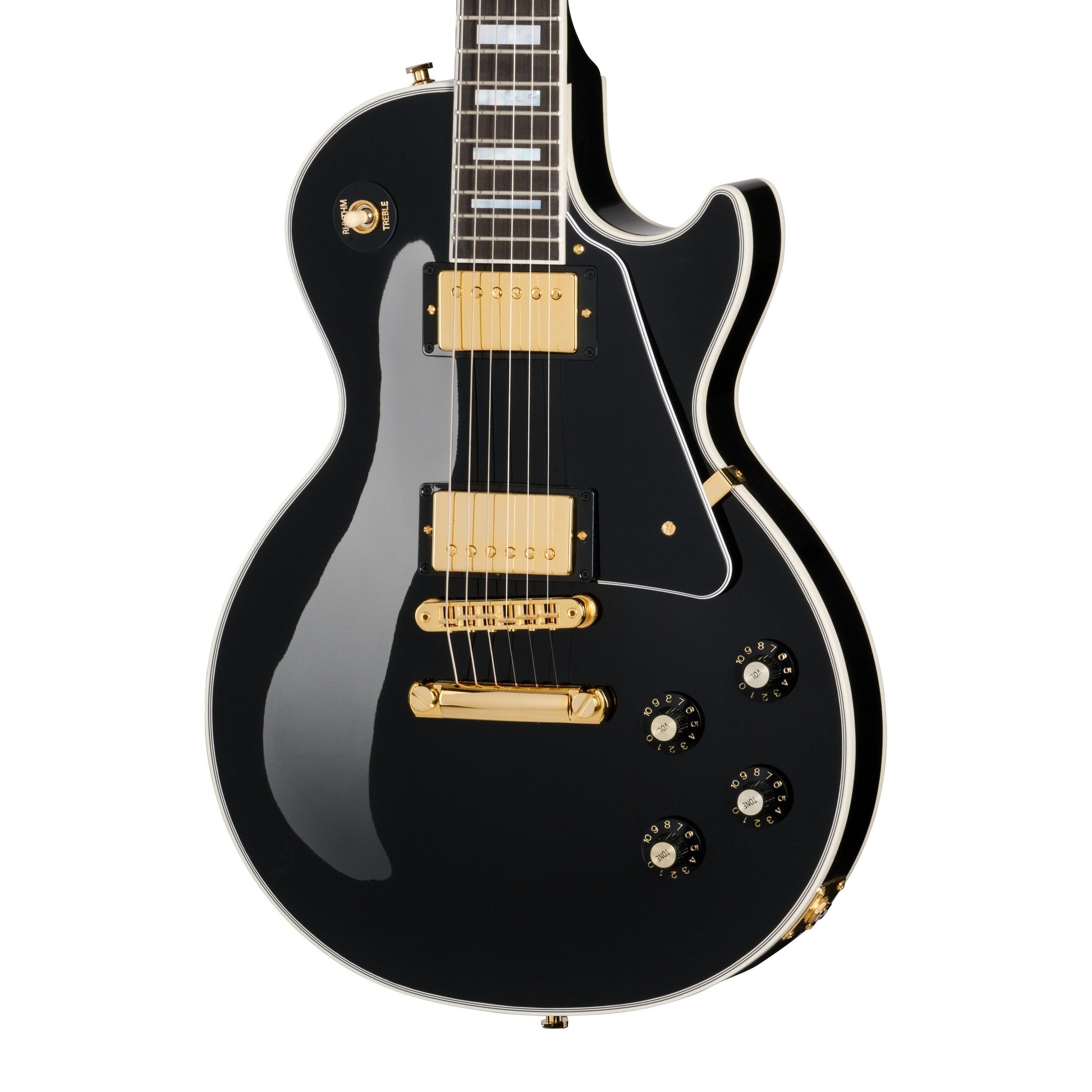 Gibson Les Paul Custom 70s Reissue Electric Guitar - Ebony