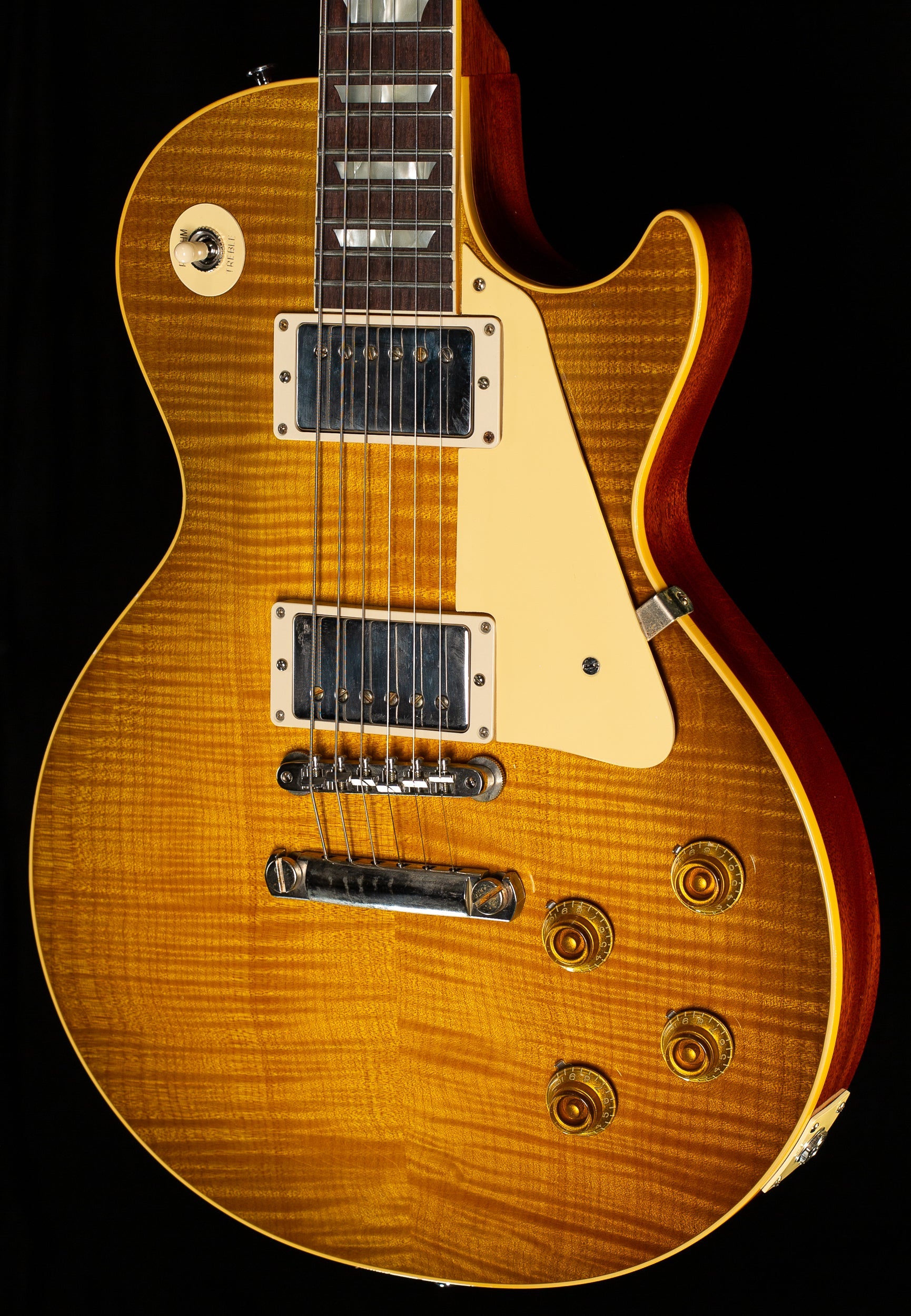 Gibson Custom Shop 1959 Les Paul Reissue Green Lemon Fade Murphy Lab Ultra Light Aged (590)