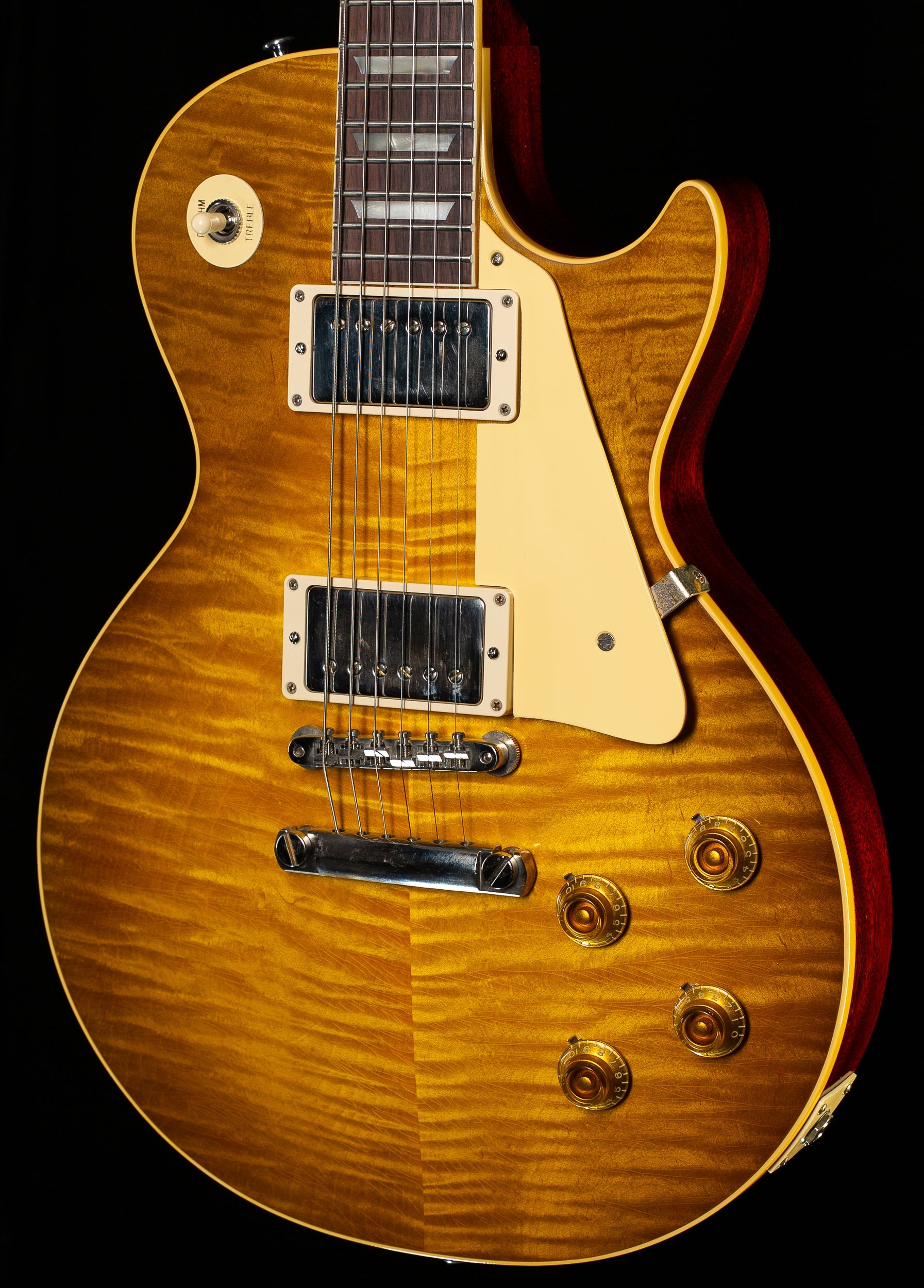 Gibson Custom Shop 1959 Les Paul Reissue Green Lemon Fade Murphy Lab Ultra Light Aged (148)