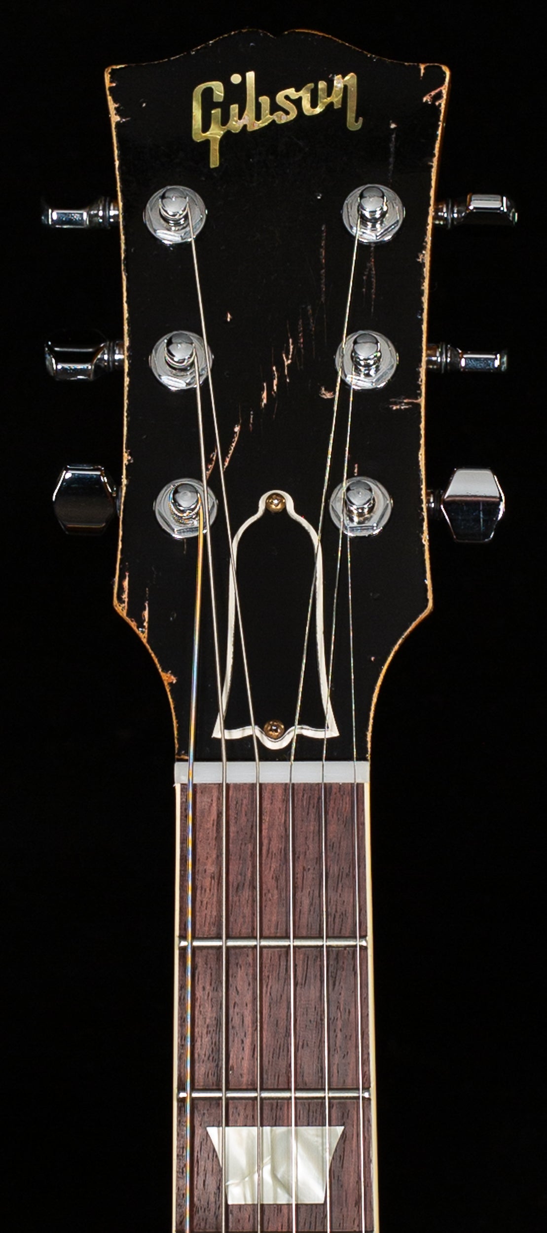 Gibson Custom Shop 1959 Les Paul Standard Kirk Hammett "Greeny" Murphy Lab Replica Aged Sunburst (163)