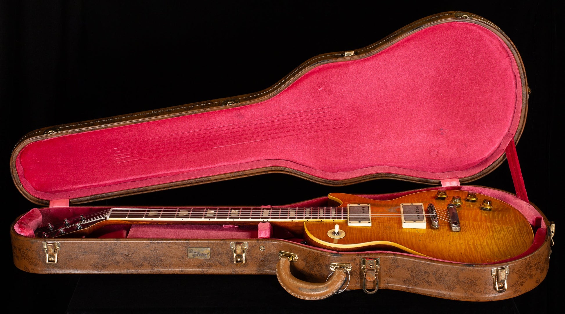 Gibson Custom Shop 1959 Les Paul Standard Kirk Hammett "Greeny" Murphy Lab Replica Aged Sunburst (163)