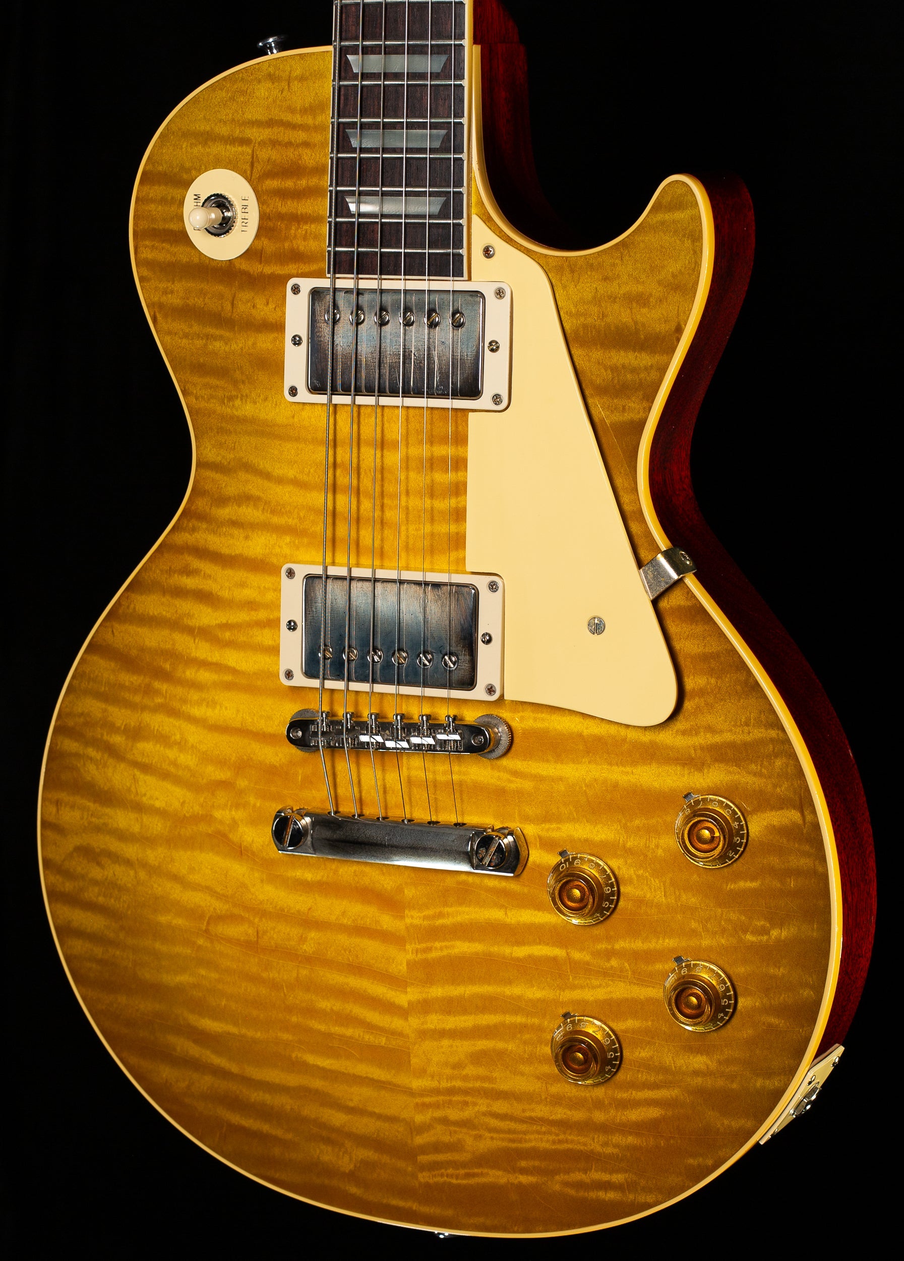 Gibson Custom Shop 1959 Les Paul Reissue Green Lemon Fade Murphy Lab Ultra Light Aged (208)