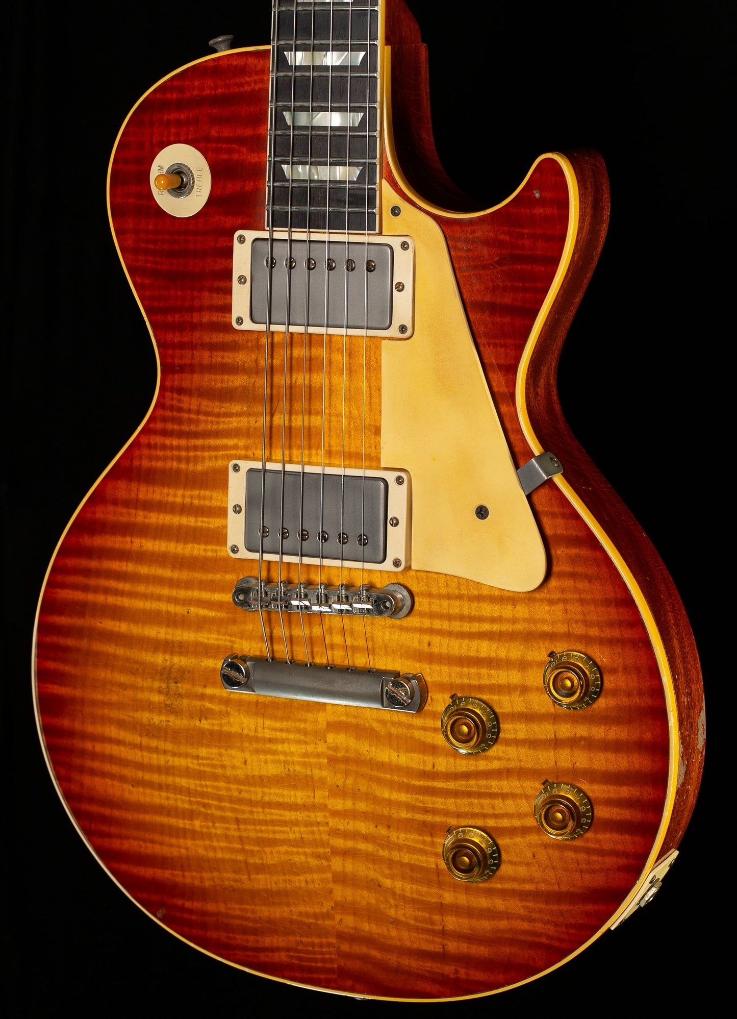 Gibson Custom Shop 1959 Les Paul Standard Brazilian Rosewood Tom's Tea Murphy Lab Aged (012)