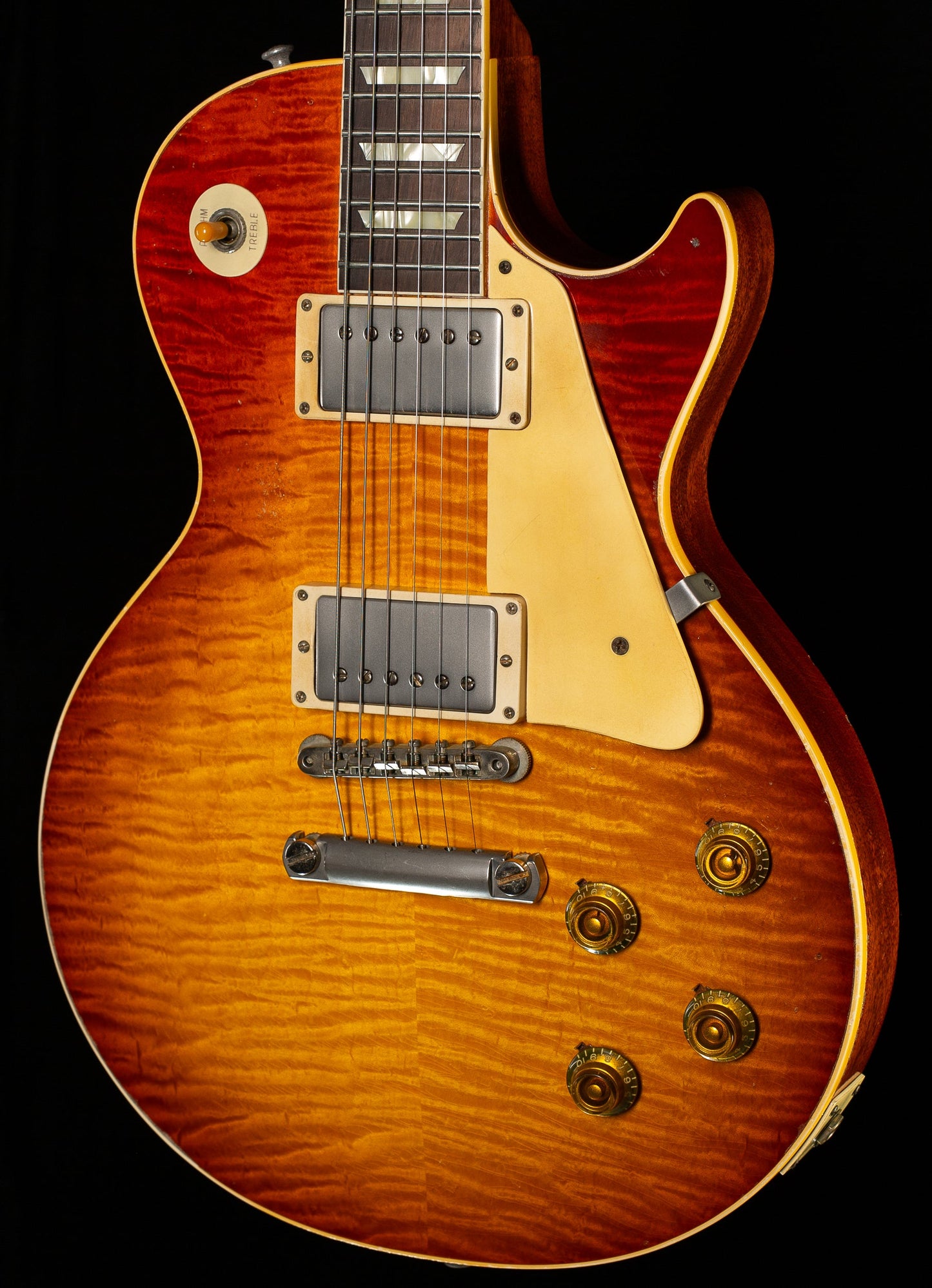 Gibson Custom Shop 1959 Les Paul Standard Brazilian Rosewood Tom's Tea Murphy Lab Aged (044)