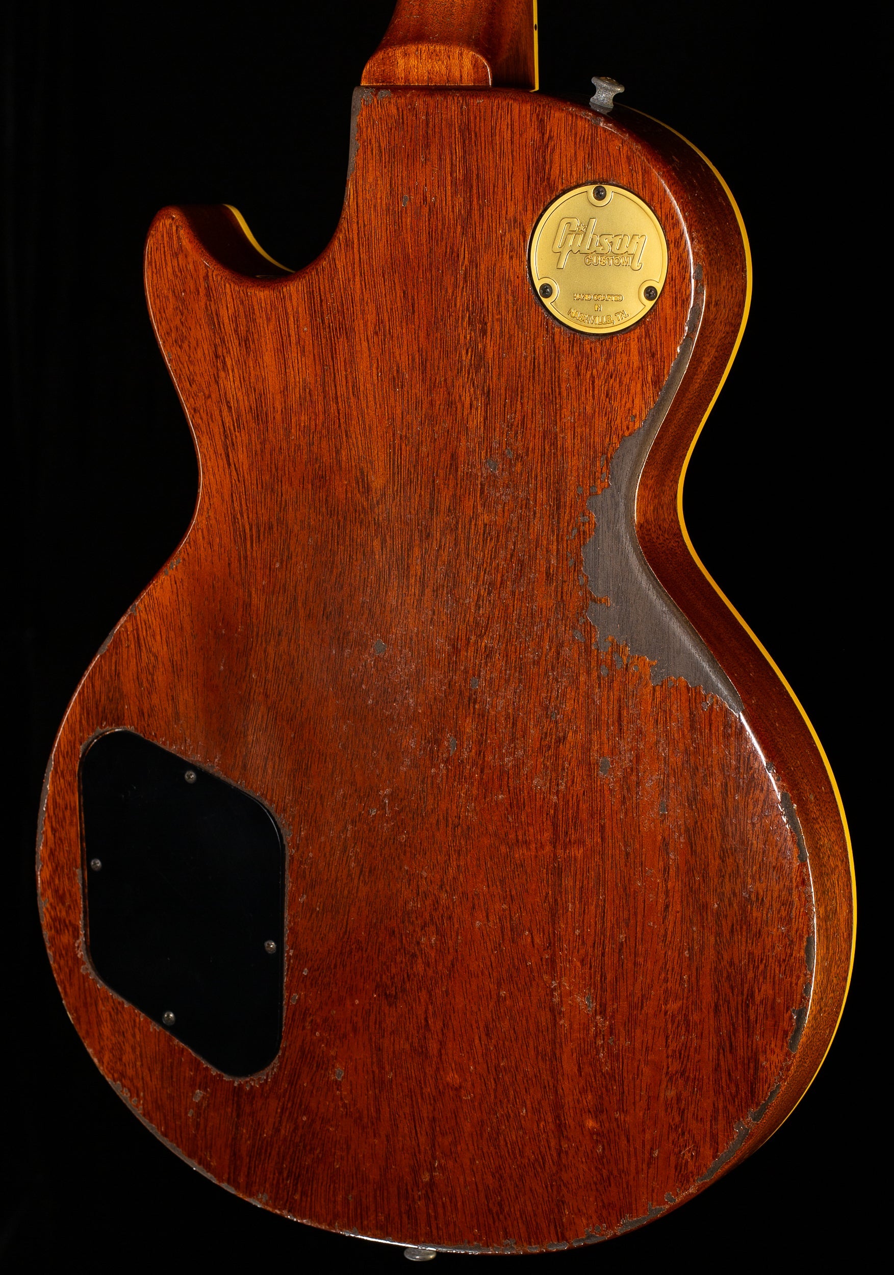 Gibson Custom Shop 1959 Les Paul Standard Brazilian Rosewood Tom's Lemon Murphy Lab Aged (052)