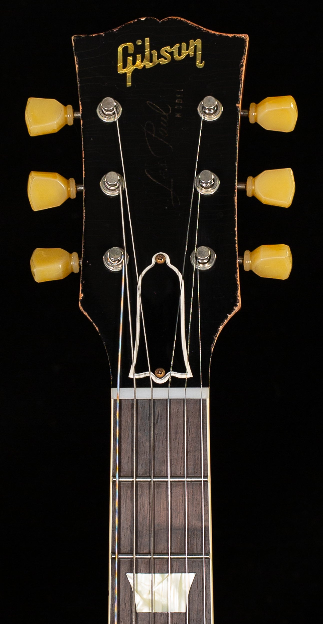 Gibson Custom Shop 1959 Les Paul Standard Brazilian Rosewood Tom's Lemon Murphy Lab Aged (052)