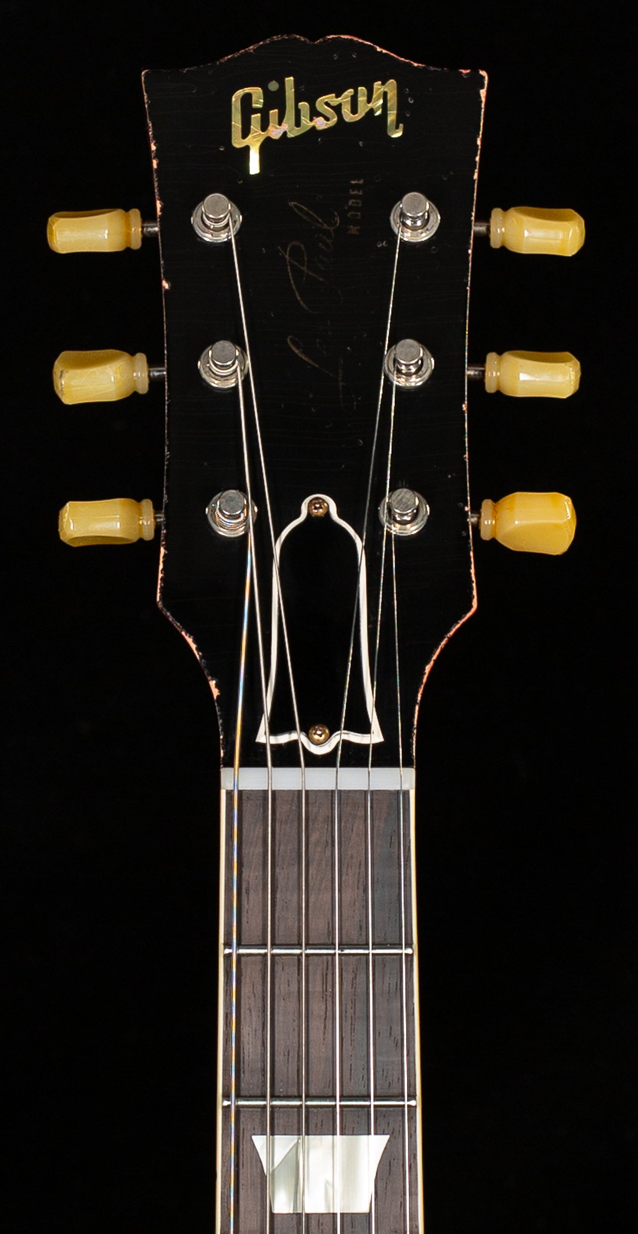 Gibson Custom Shop 1959 Les Paul Standard Brazilian Rosewood Tom's Tri-Burst Bigsby Murphy Lab Aged 073)