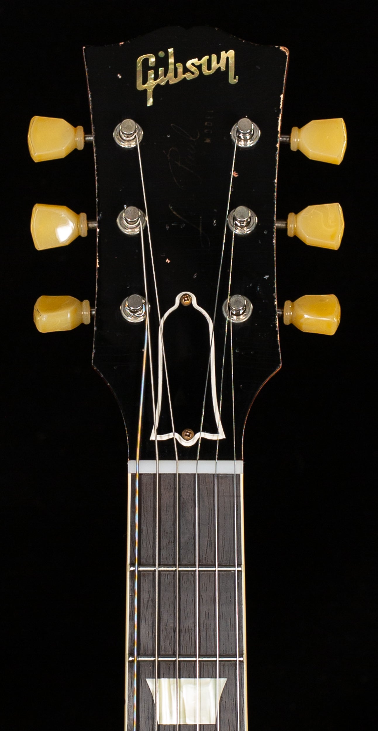 Gibson Custom Shop 1959 Les Paul Standard Brazilian Rosewood Tom's Tri-Burst Bigsby Murphy Lab Aged (074)