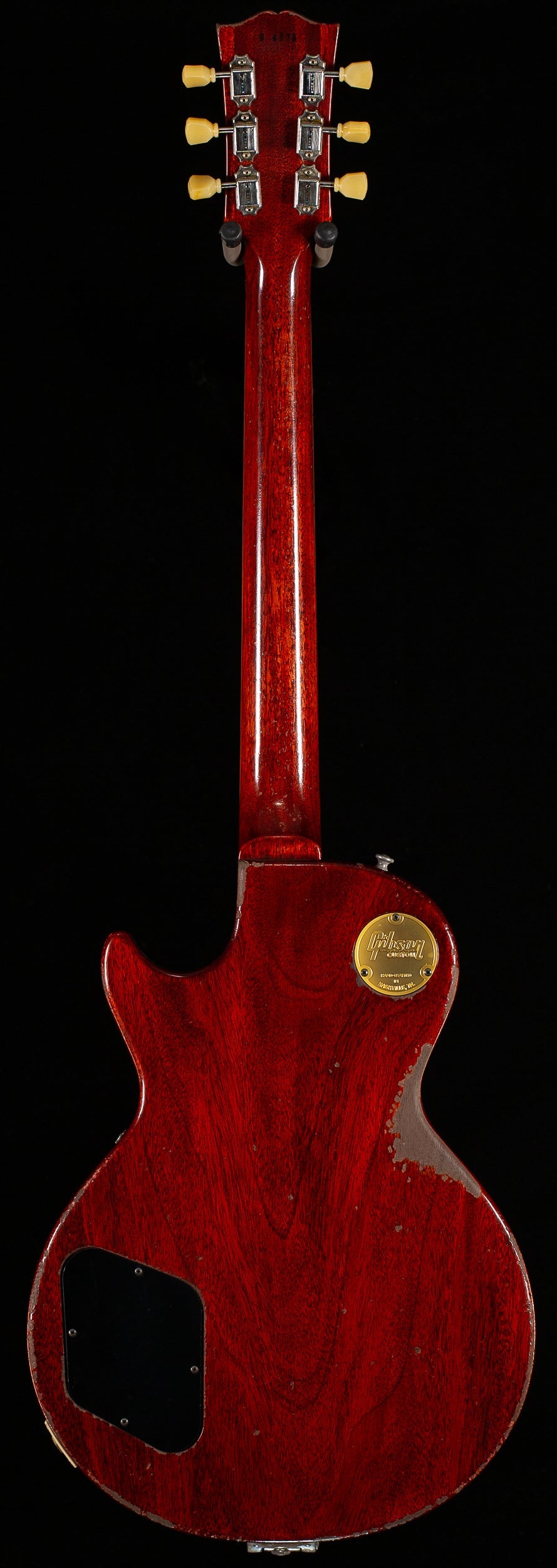 Gibson Custom Shop 1959 Les Paul Standard Brazilian Rosewood Tom's Tri-Burst Bigsby Murphy Lab Aged (076)