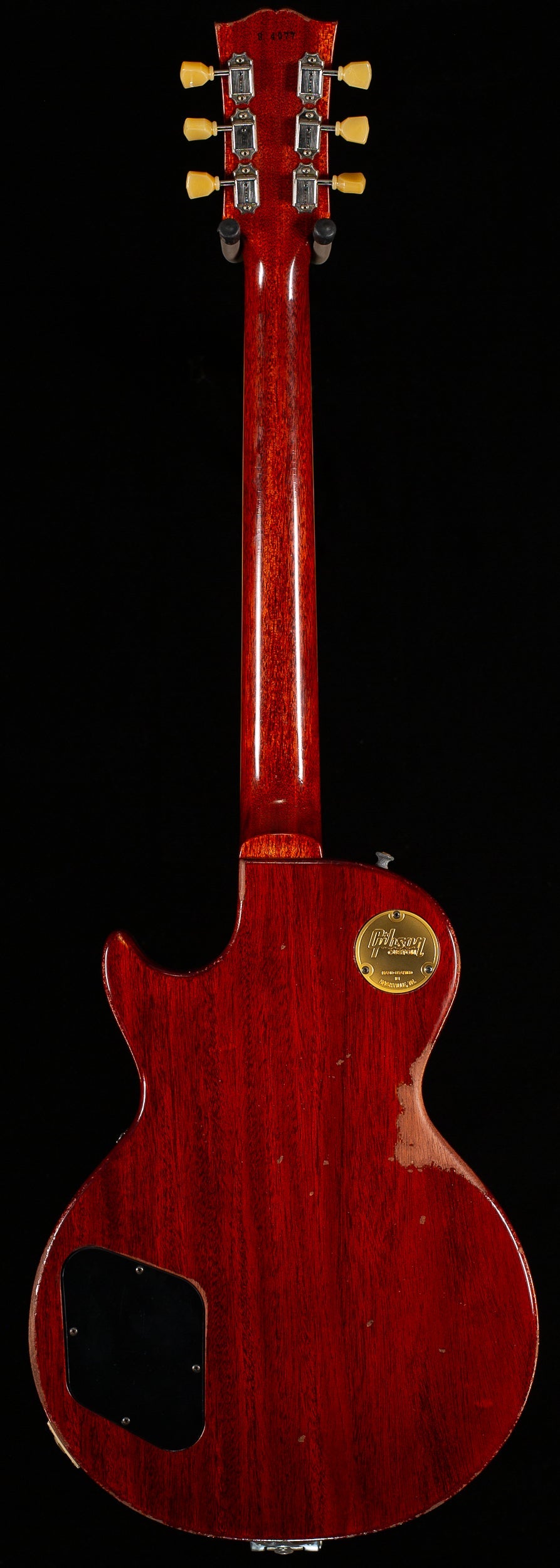 Gibson Custom Shop 1959 Les Paul Standard Brazilian Rosewood Tom's Tri-Burst Bigsby Murphy Lab Aged (077)