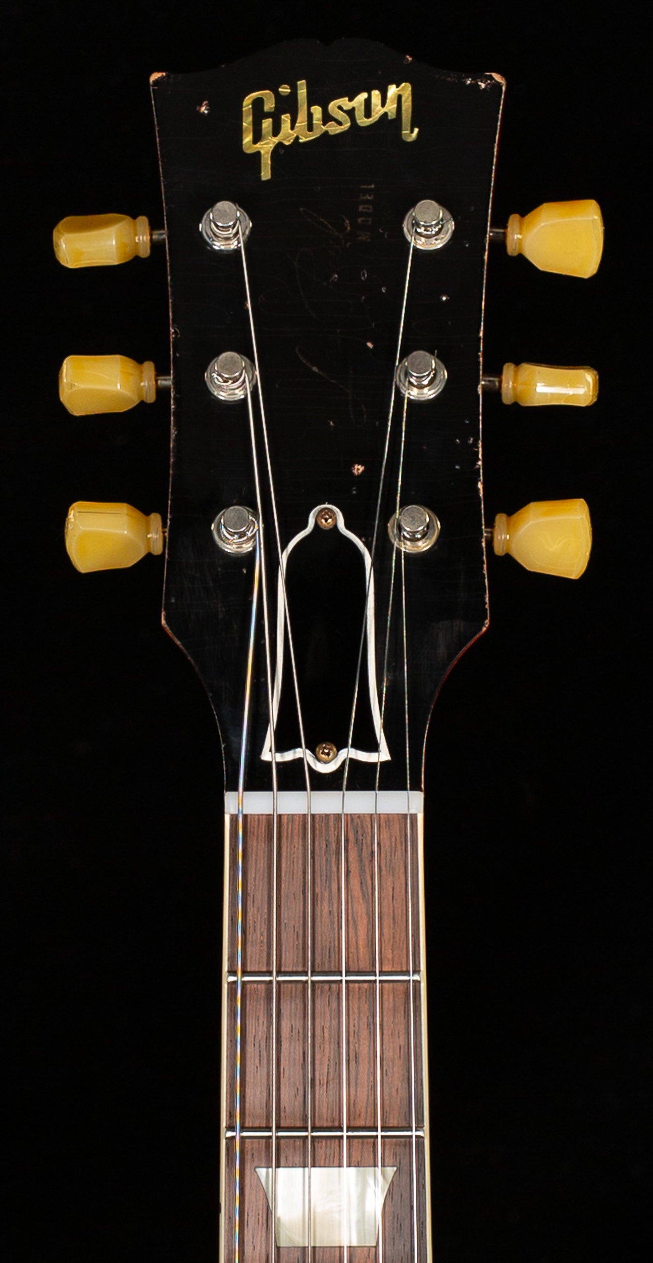 Gibson Custom Shop 1959 Les Paul Standard Brazilian Rosewood Tom's Tri-Burst Bigsby Murphy Lab Aged (086)