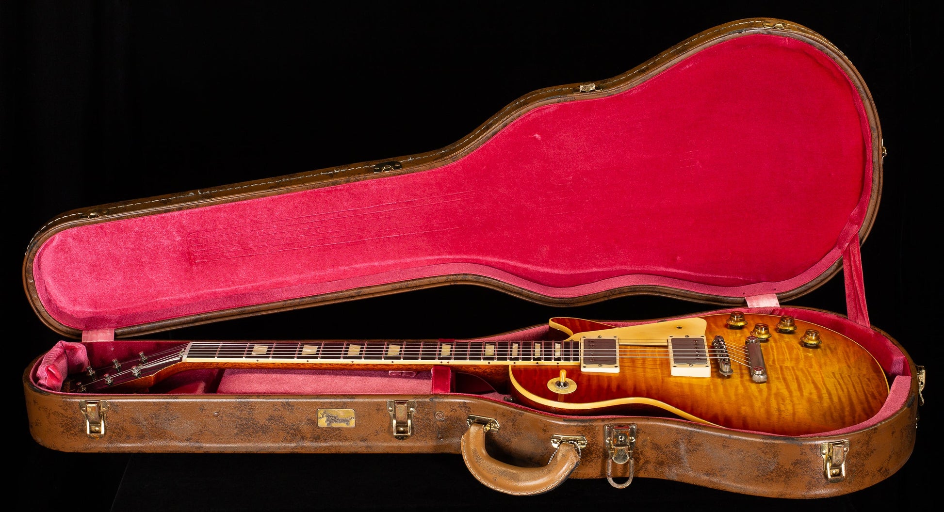 Gibson Custom Shop 1959 Les Paul Standard Brazilian Rosewood Tom's Tea Murphy Lab Aged (102)