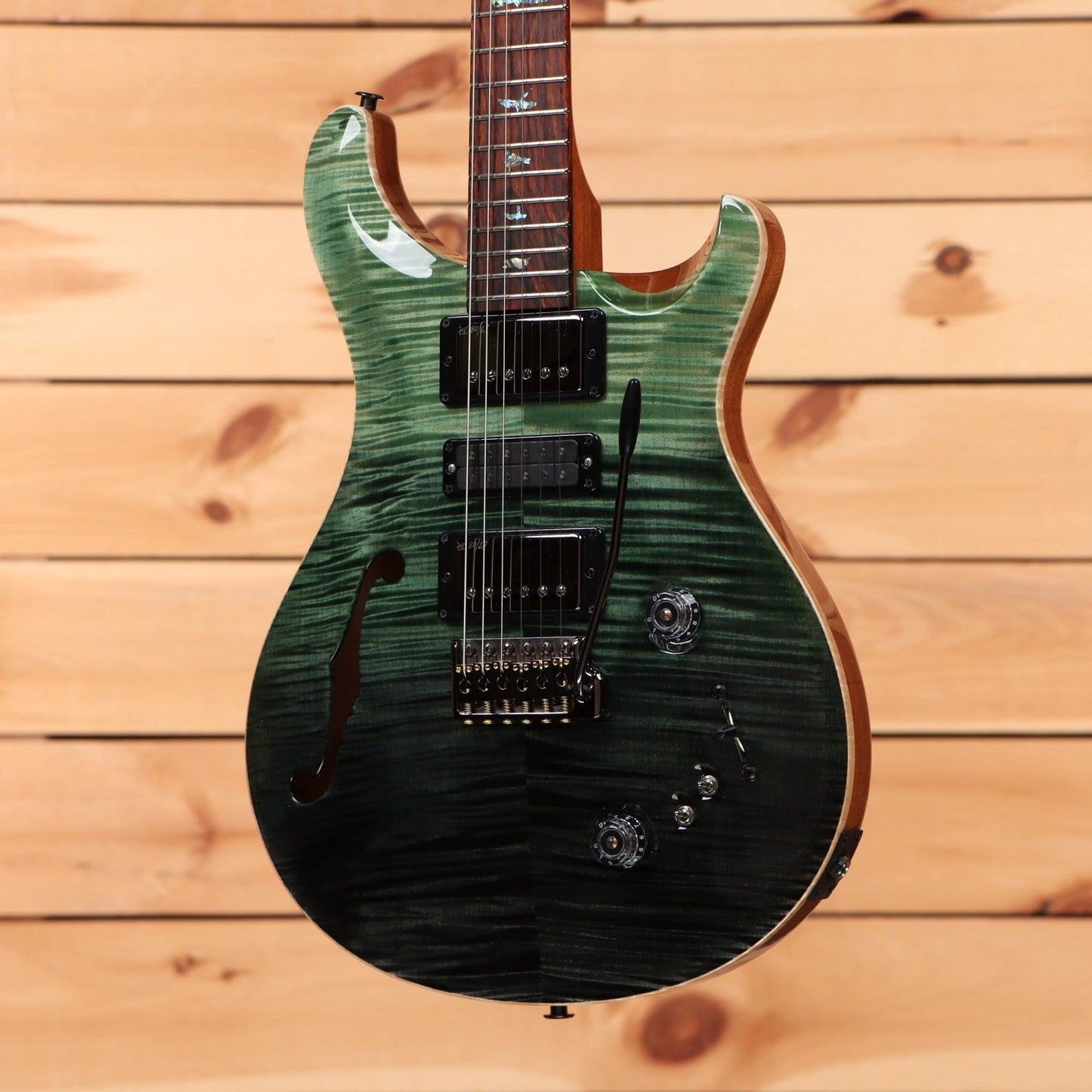 Paul Reed Smith Special Semi-Hollow Wood Library - Trampas Green Fade