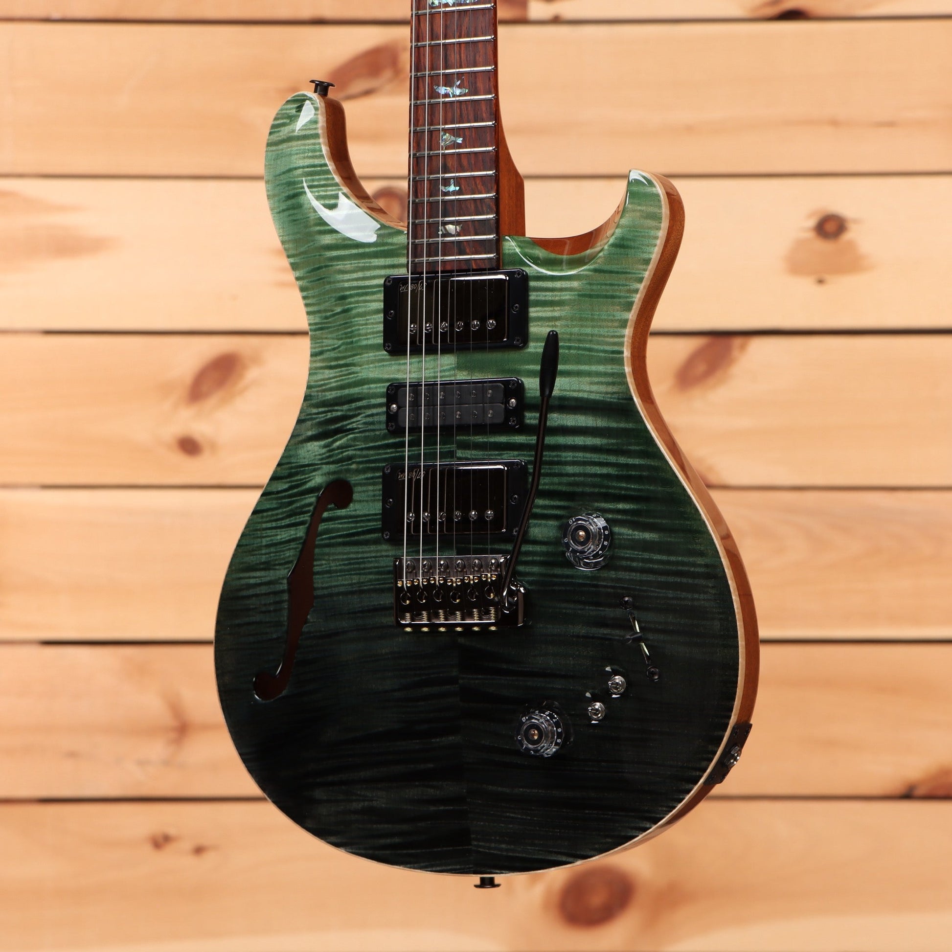 Paul Reed Smith Special Semi-Hollow Wood Library - Trampas Green Fade