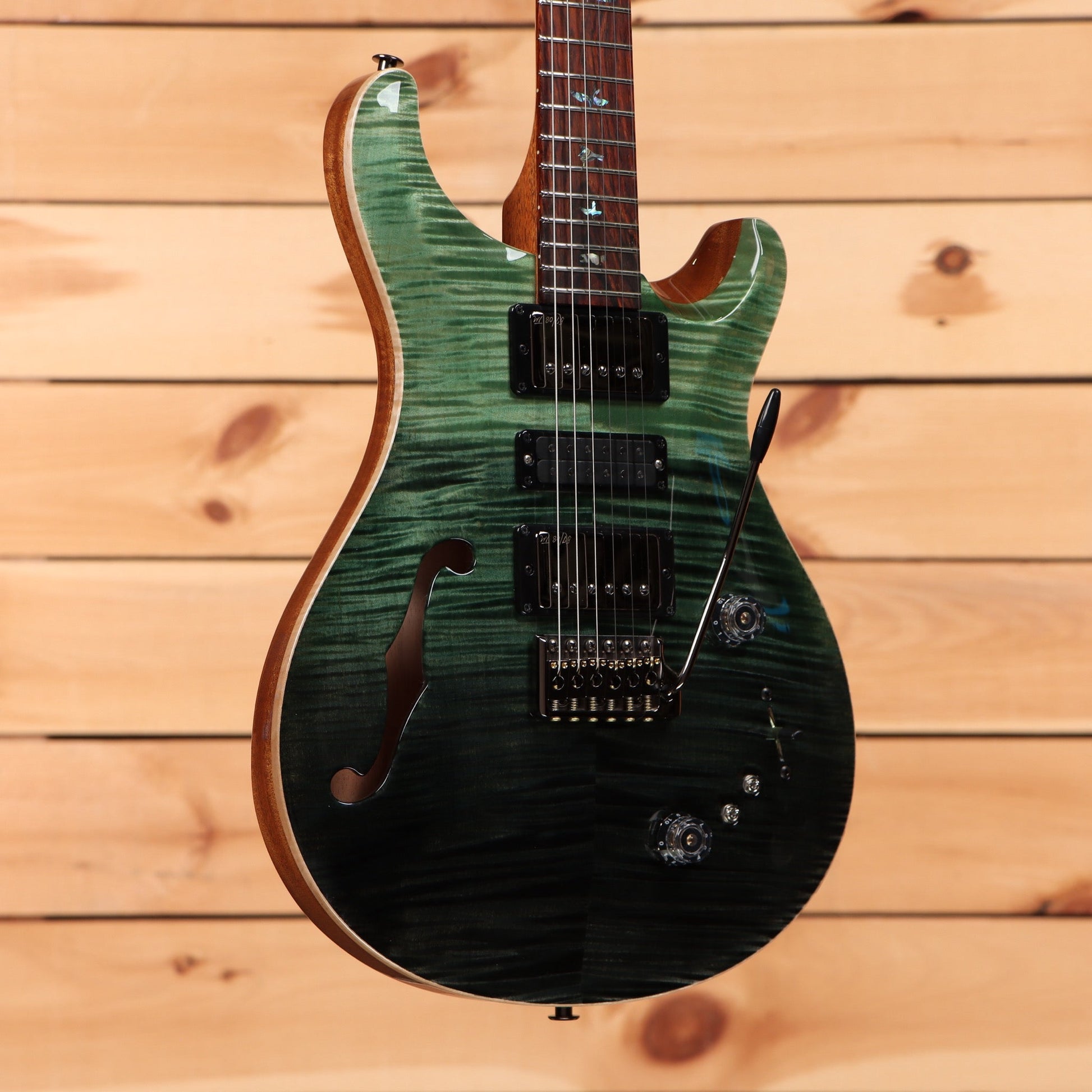 Paul Reed Smith Special Semi-Hollow Wood Library - Trampas Green Fade