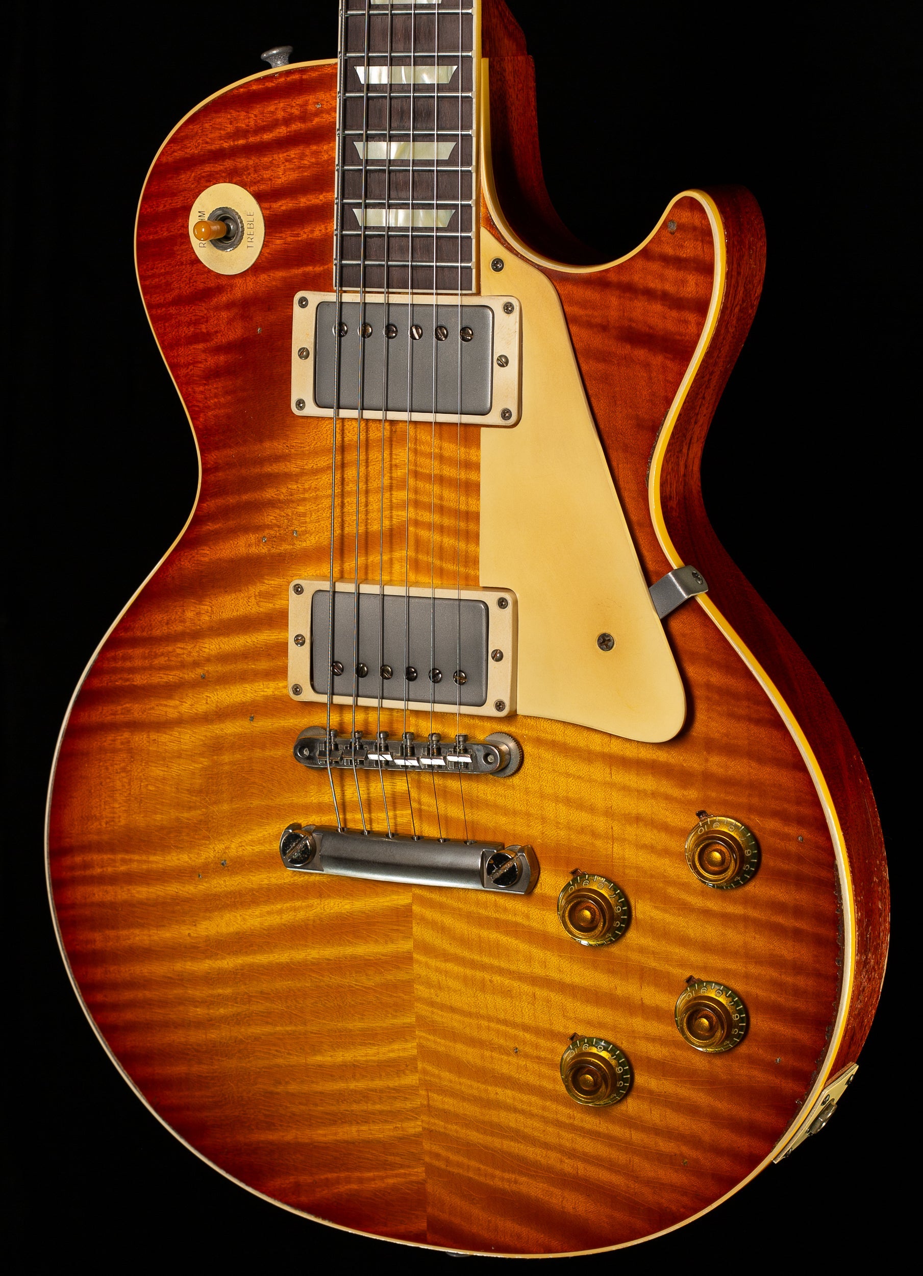 Gibson Custom Shop 1959 Les Paul Standard Brazilian Rosewood Tom's Tea Murphy Lab Aged (110)
